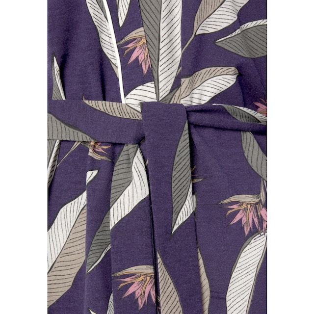 LASCANA Kimono, in Wadenlänge und Kontrastpaspeln bestellen | UNIVERSAL