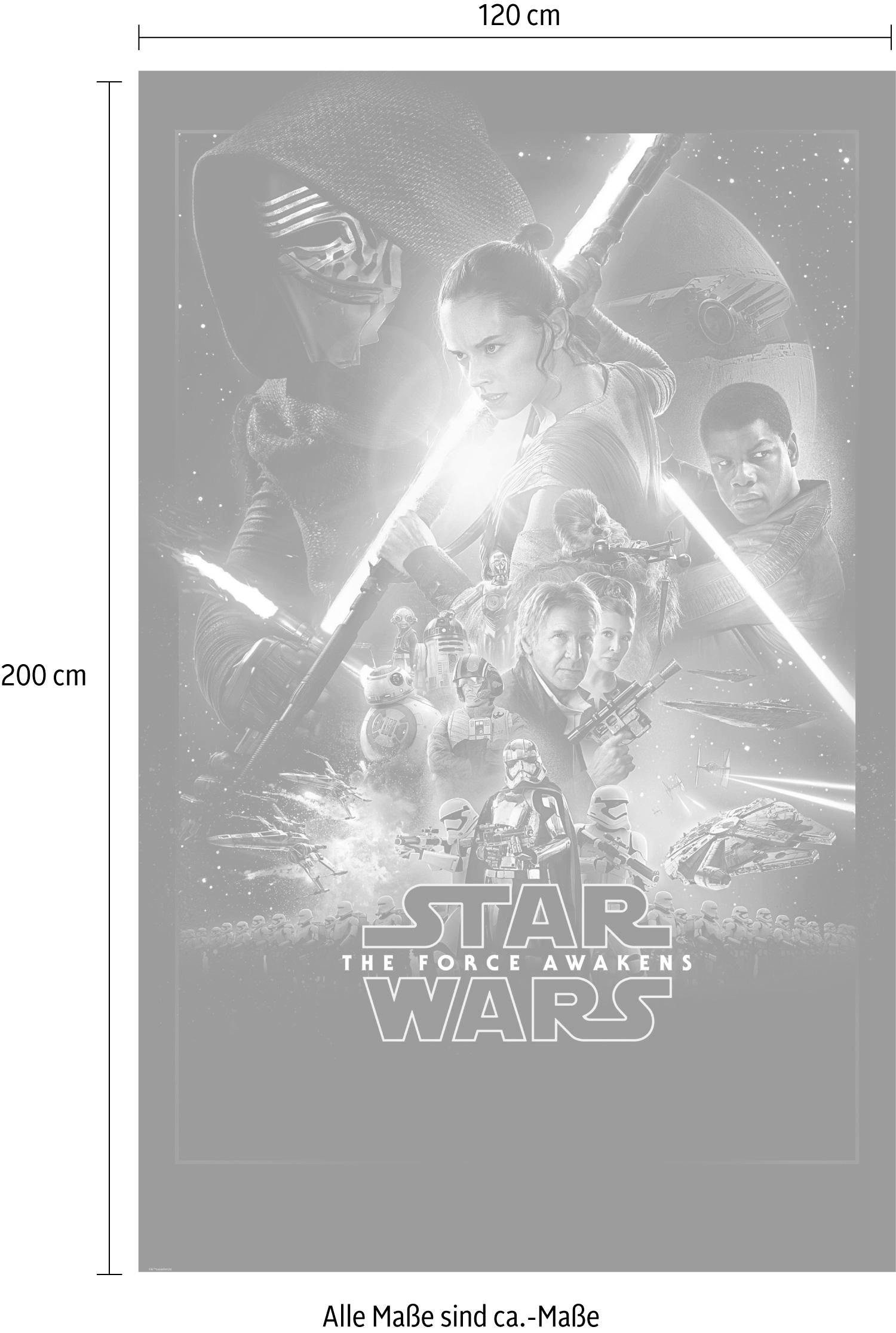 Komar Vliestapete »Star Wars cm Poster«, x Movie (Breite Vliestapete, Official Jahren online Bahnbreite Garantie Höhe), 120x200 EP7 XXL mit 100 | cm 3 kaufen
