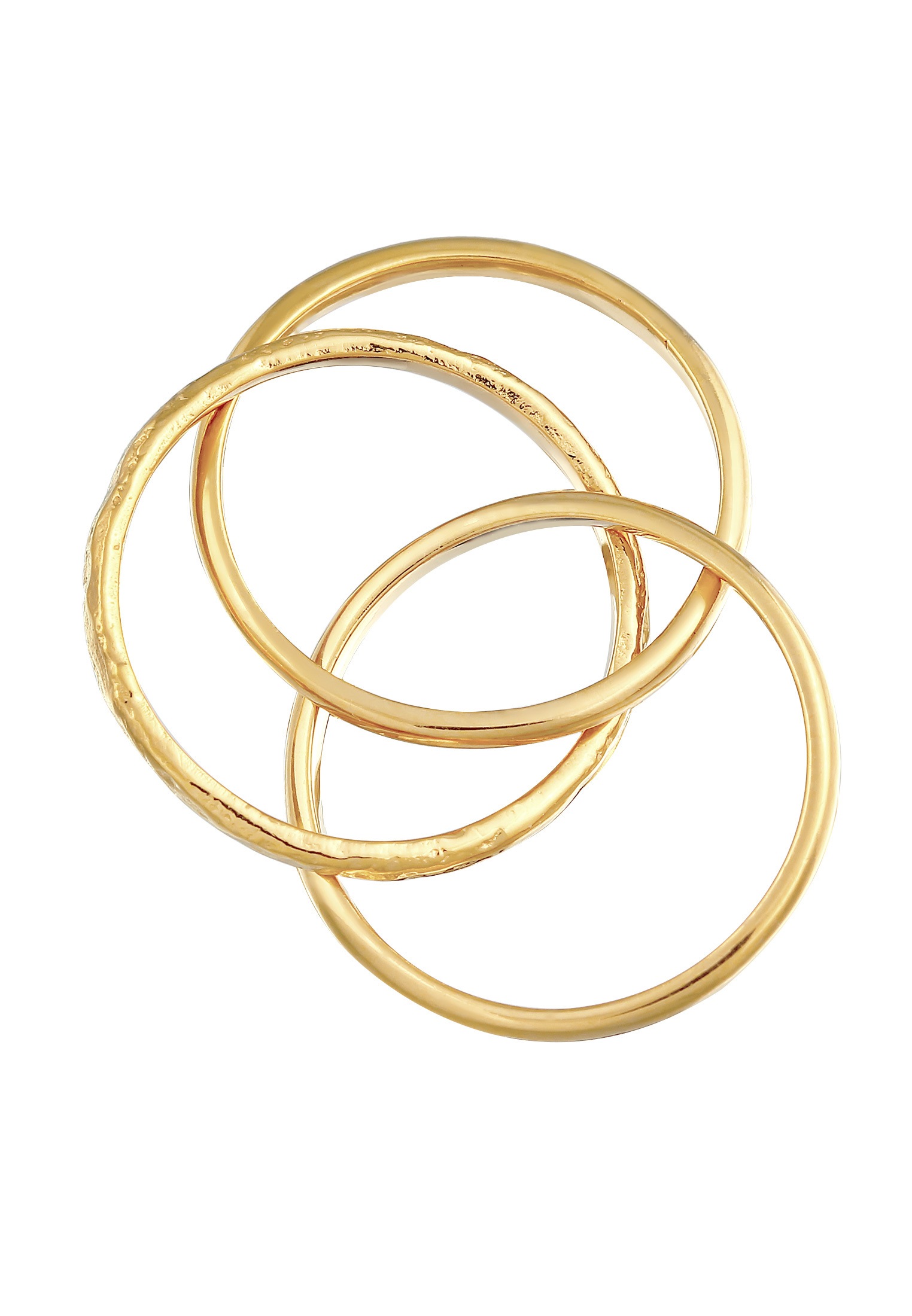 Elli Silberring »Ring Basic Wickelring Trend Trinity 925 Silber«