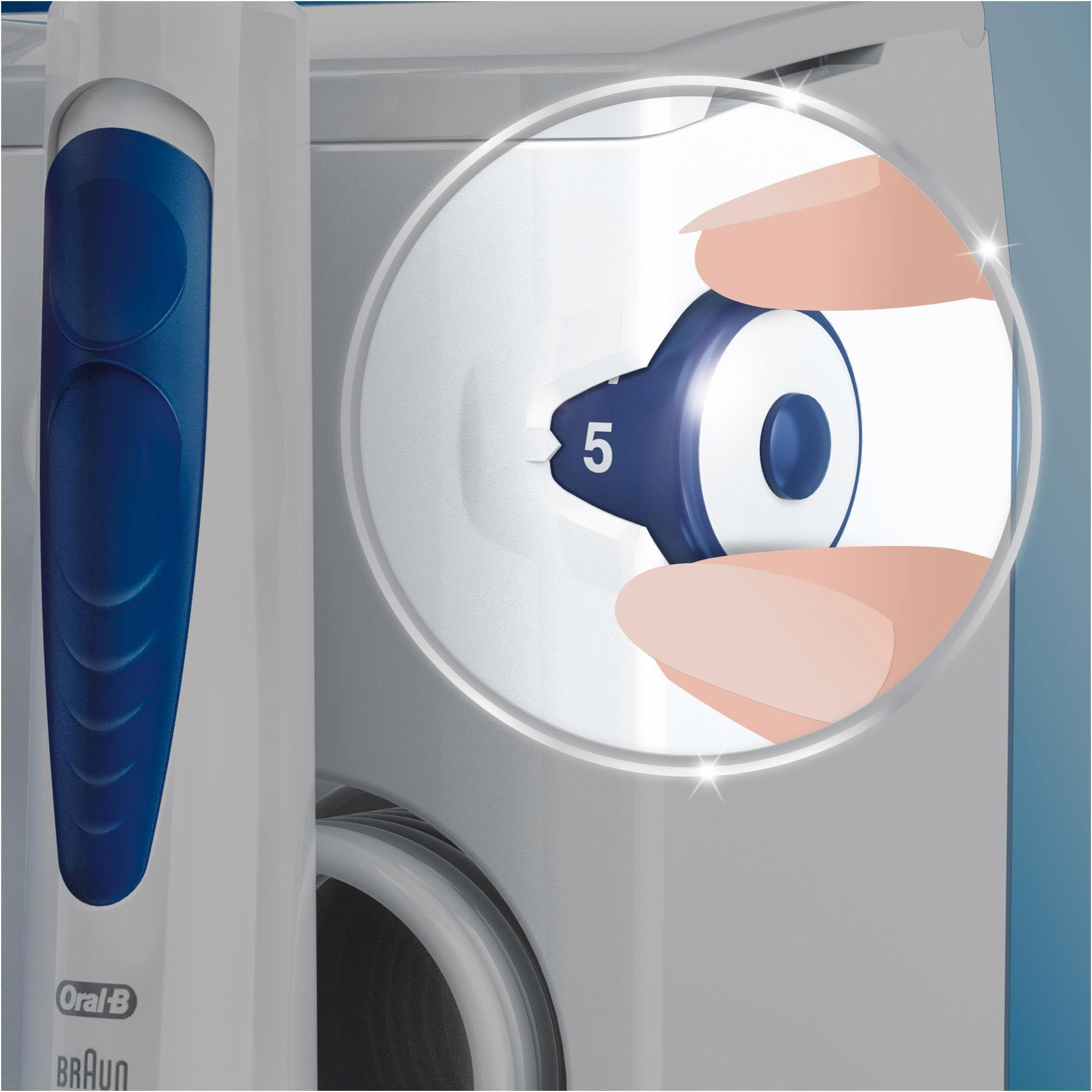 Oral-B Munddusche »OxyJet«, 4 St. Aufsätze, Mikro-Luftblasen-Technologie