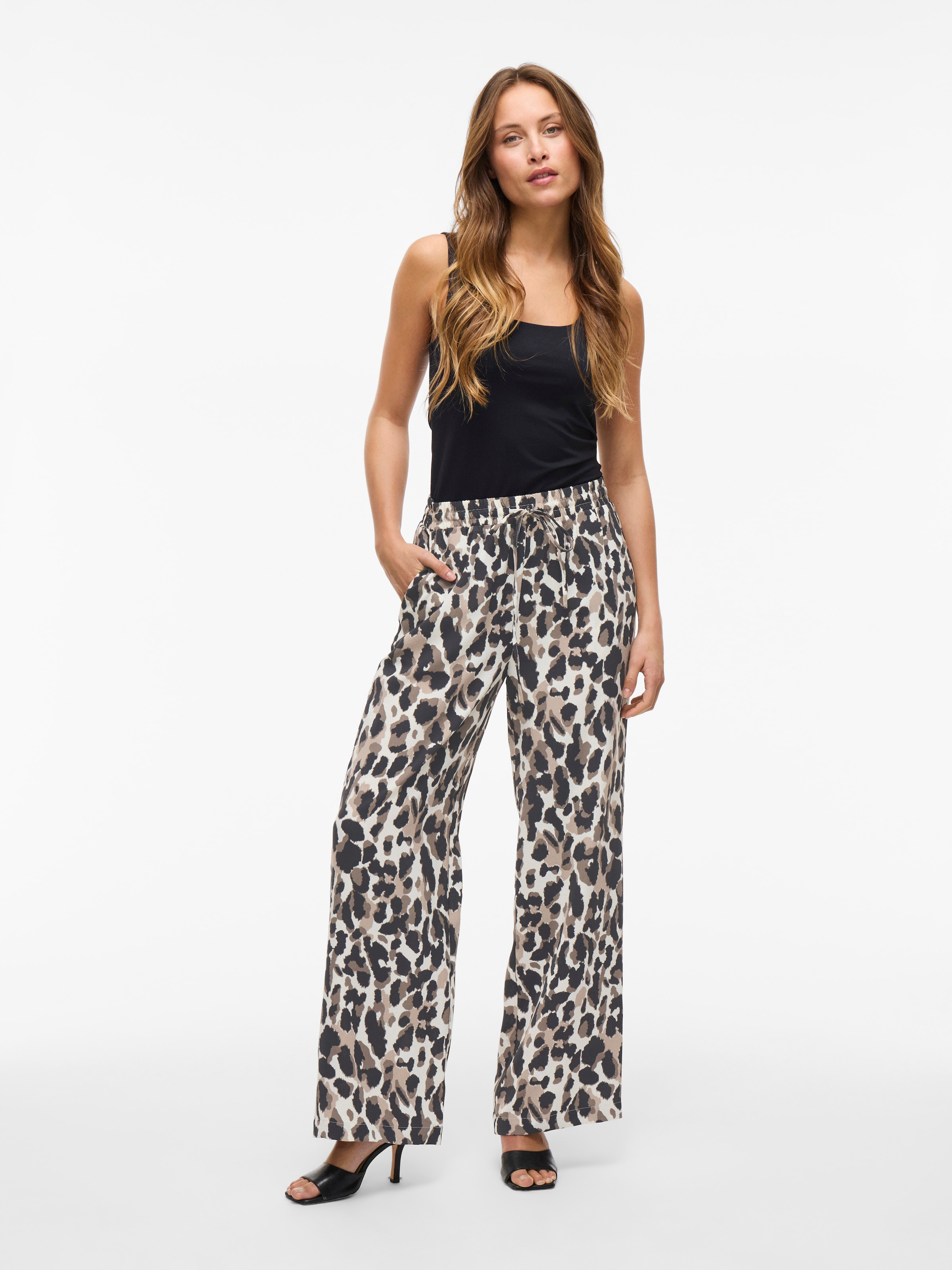 Vila Schlupfhose »VIJOSA HW WIDE PANTS - NOOS«