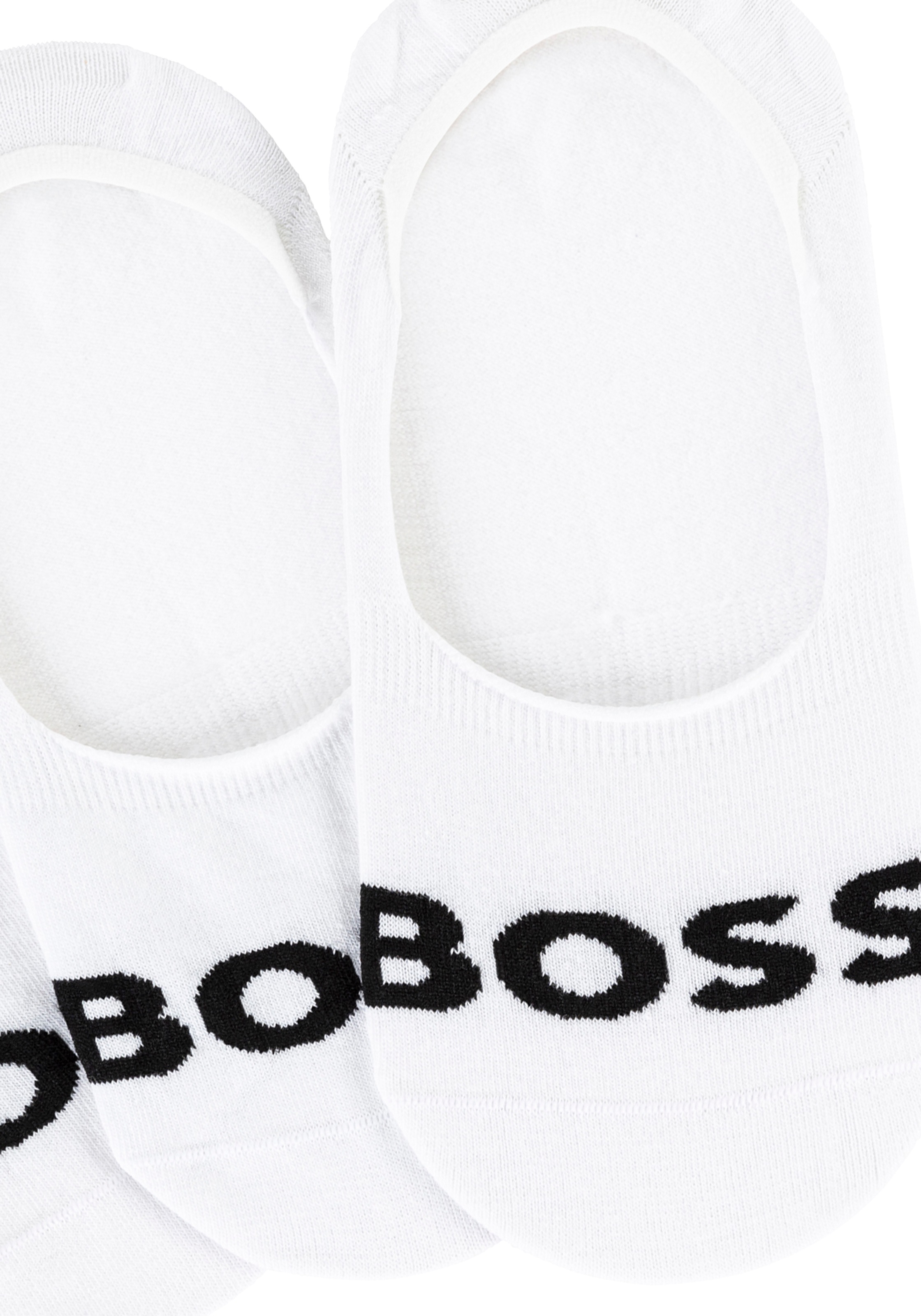 BOSS Businesssocken »2P SL Uni Logo CC«, (Packung, 2 Paar, 2er), mit BOSS Schriftzug