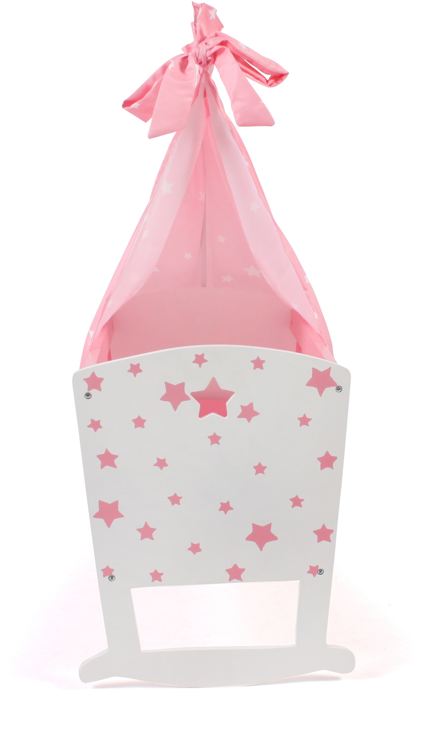 CHIC2000 Puppenwiege »Stars Pink«, inkl. Himmel