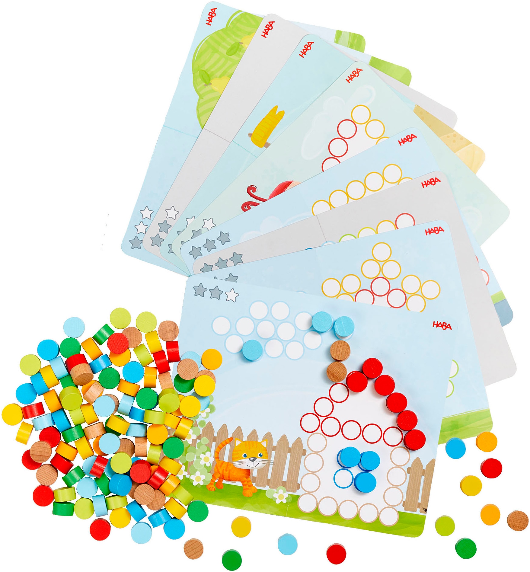 Haba Lernspielzeug »Zuordnungsspiel Scheibix«