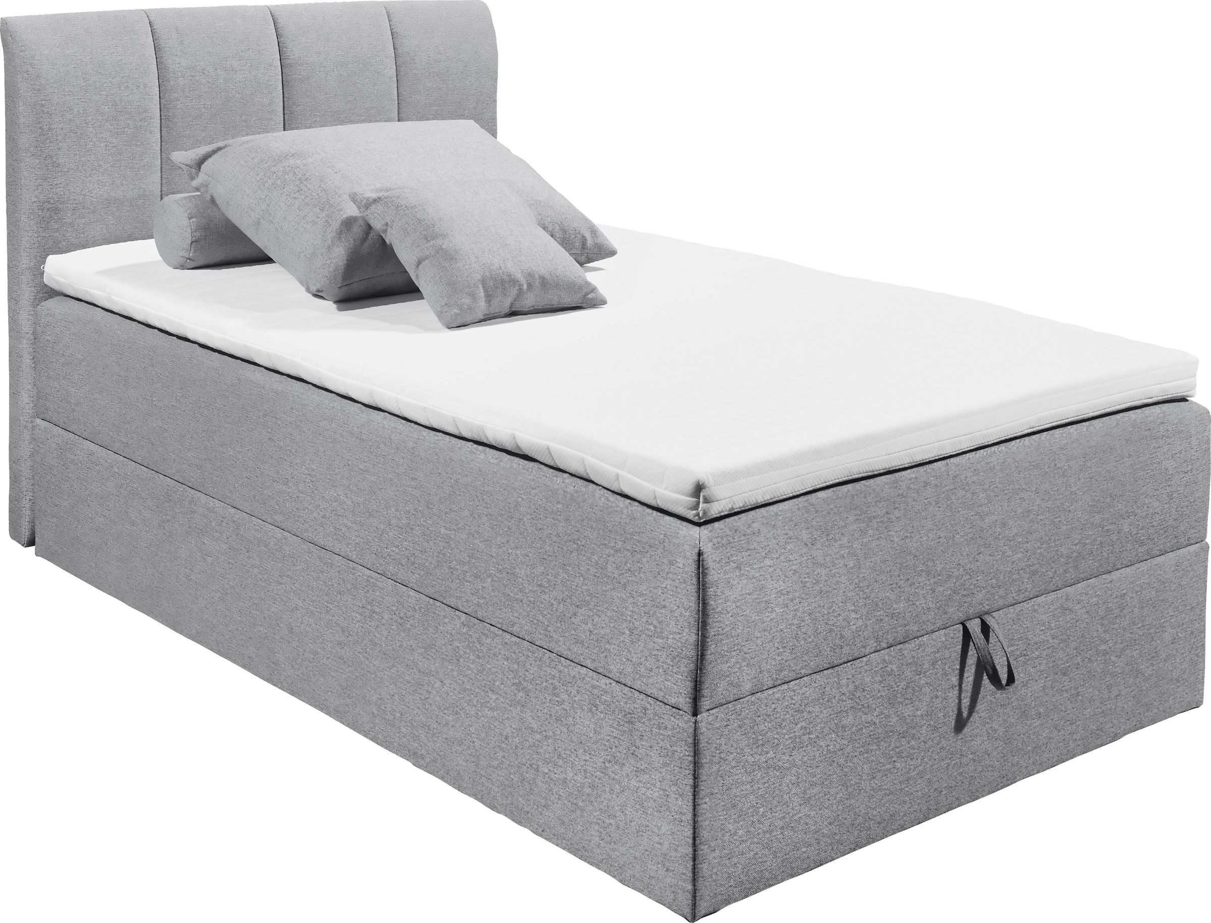 ED EXCITING DESIGN Boxbett »"Granada" inkl. Bettkasten und Topper«, erhältlich in den Größen 120x200cm & 180x200cm