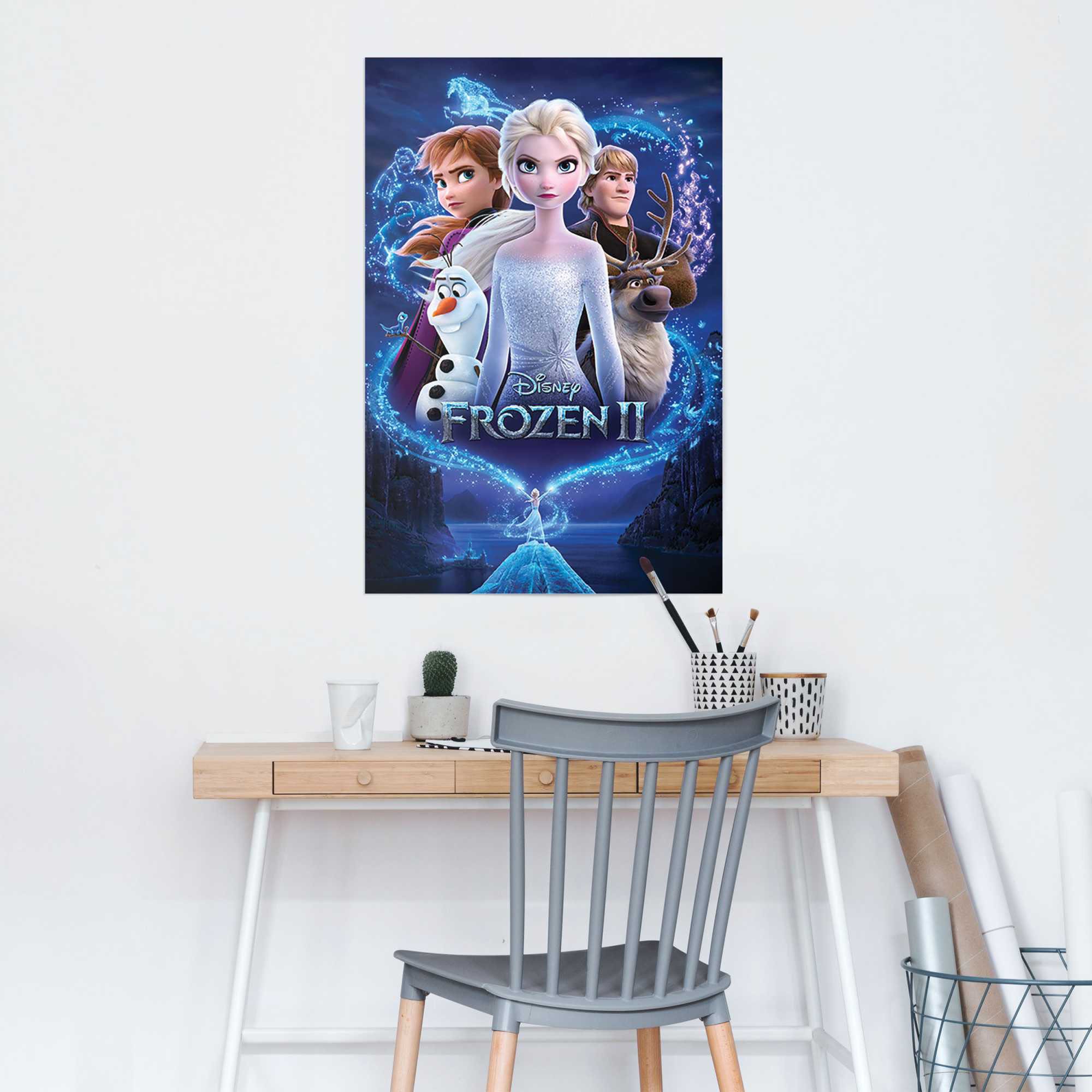 Reinders! Poster »Frozen 2 Filmplakat - Disney - Elsa - Anna«, (1 St.)