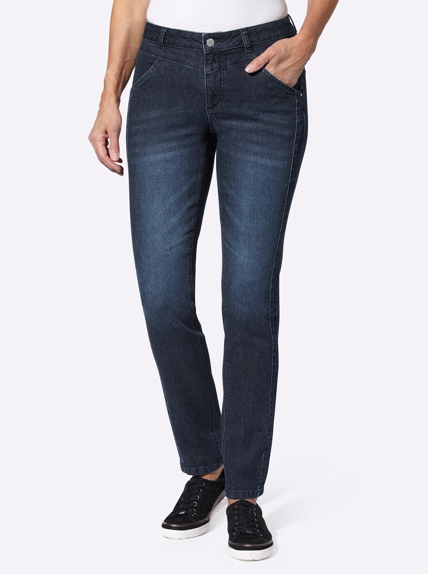 Casual Looks Bequeme Jeans, (1 tlg.)