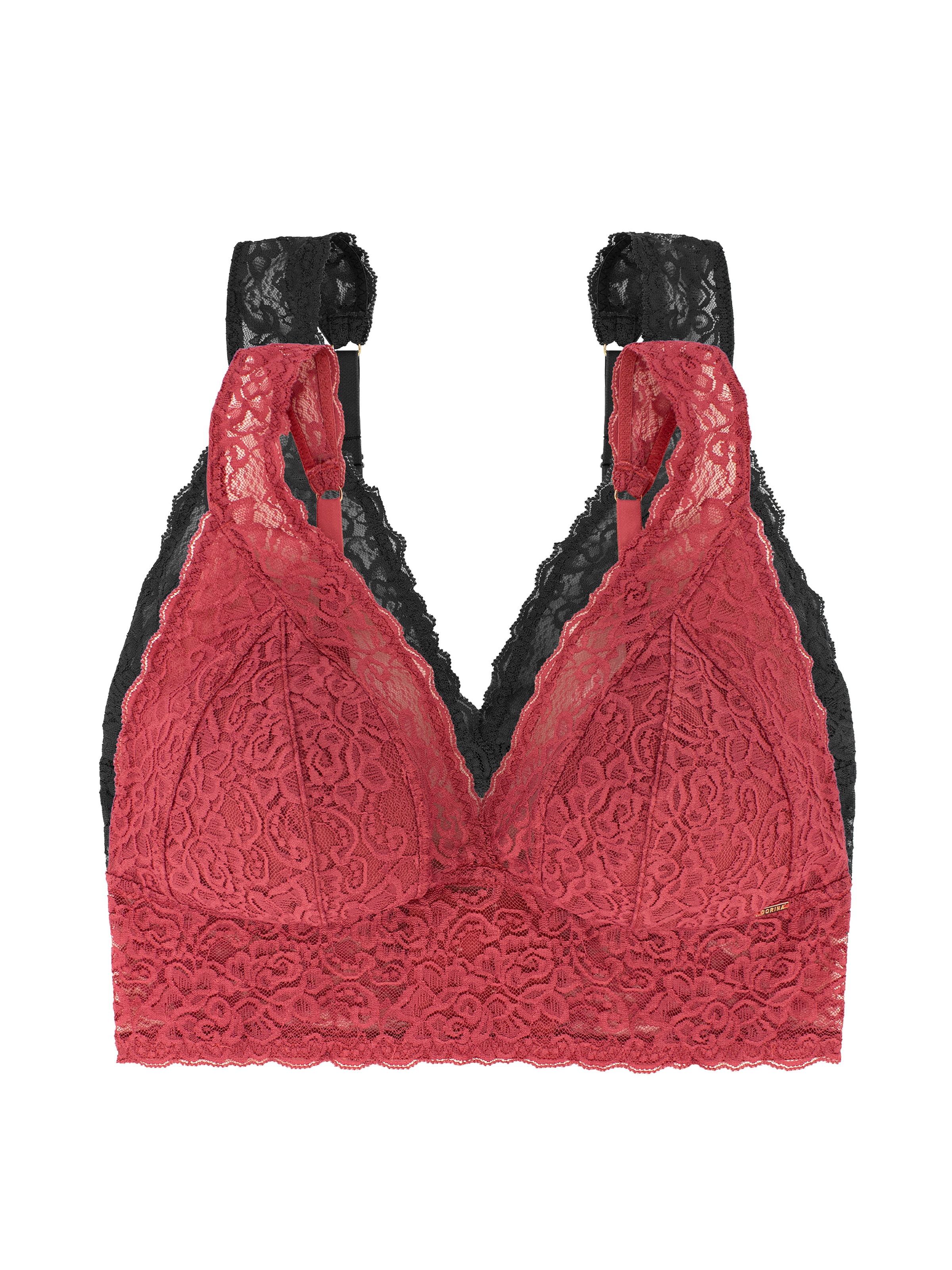 Dorina Bralette »Lana«, ohne Bügel, florale Spitze, breites Unterbrustband