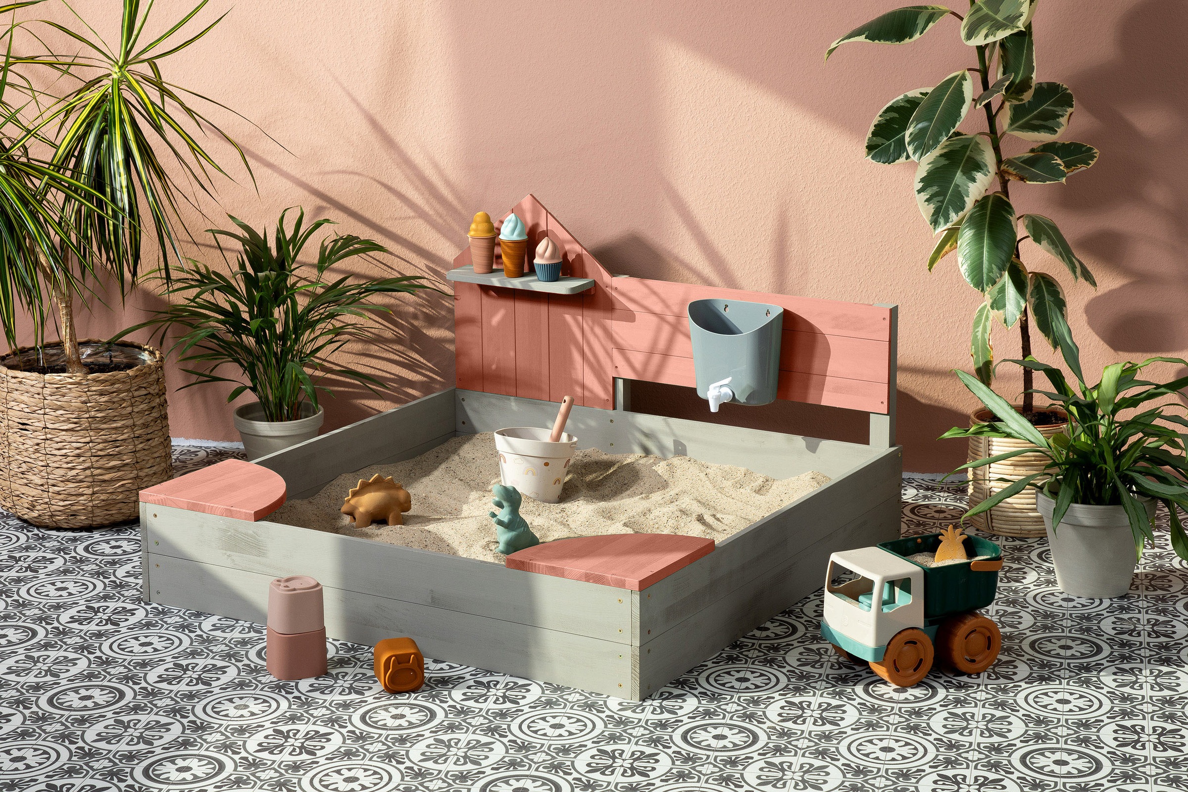 MUDDY BUDDY® Sandkasten »Sandkasten Cozy House«