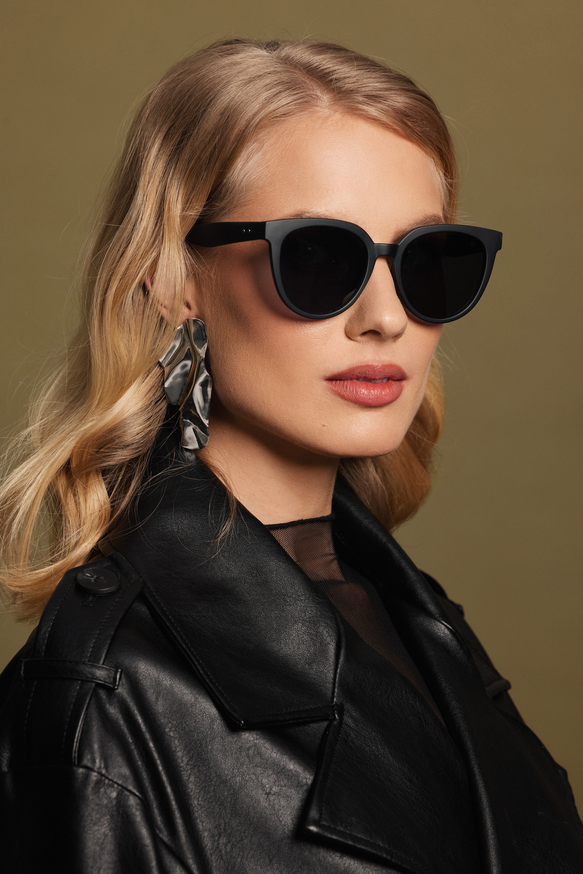 MARC LAUDER Sonnenbrille »MA01-01« 3: dunkles Glas, starke Sonneneinstrahlung