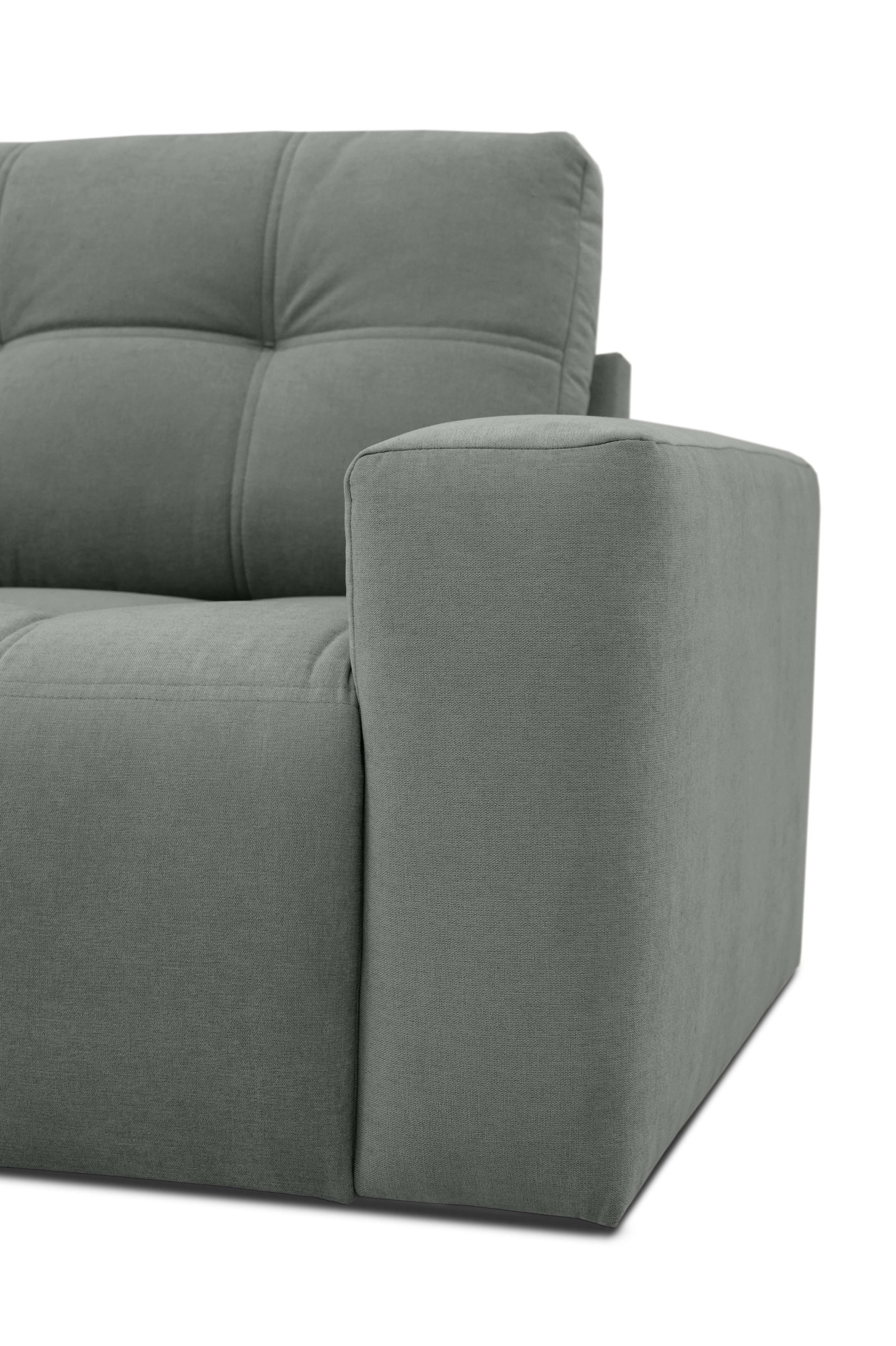 Home affaire 3-Sitzer »Turnon, Lounge-sofa, Breite 220 cm«, Chenille, mit Knopf- und Doppelsteppung, elegantes Aussehen