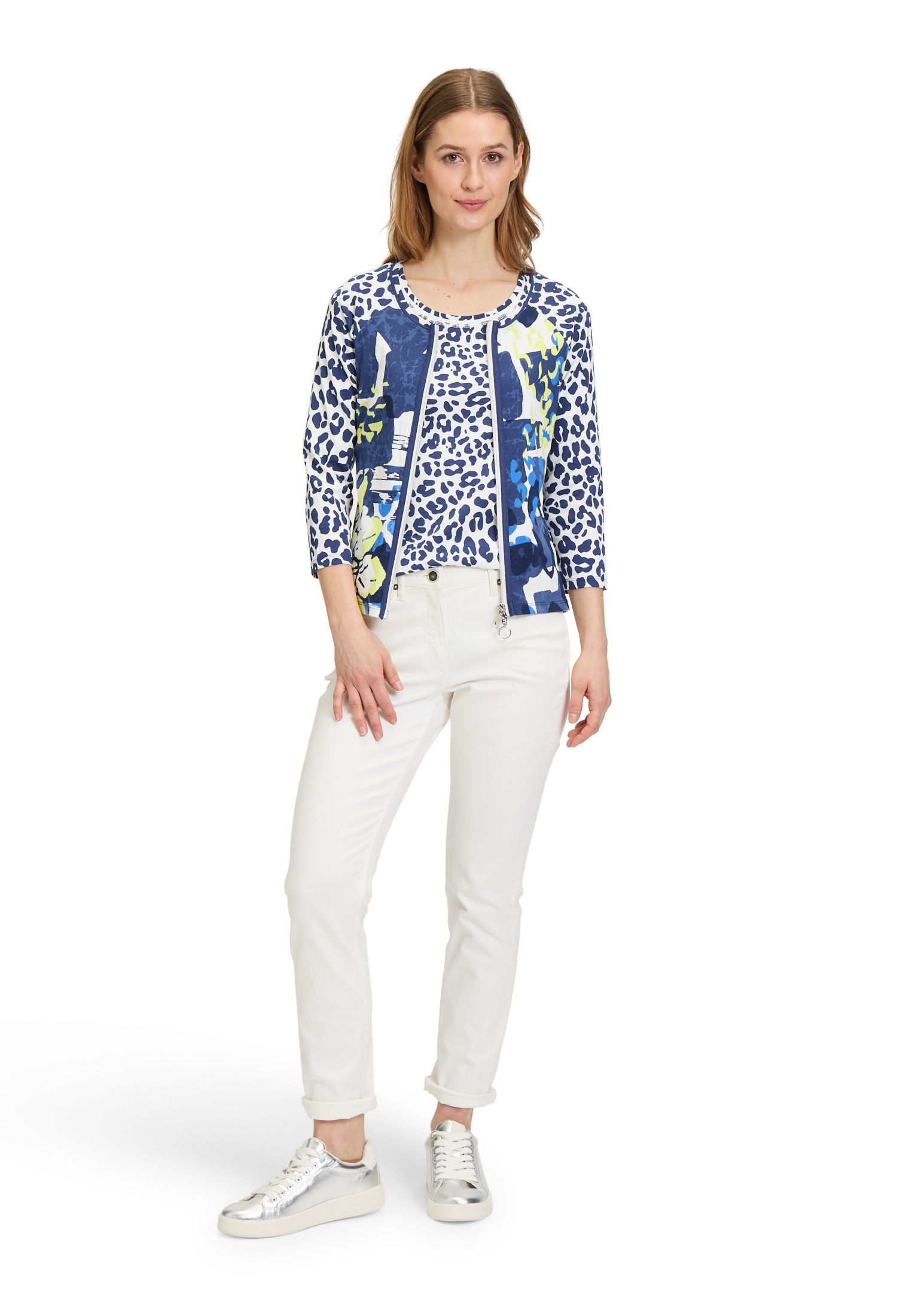 Betty Barclay T-Shirt »Shirtjacke mit Rippenstruktur«