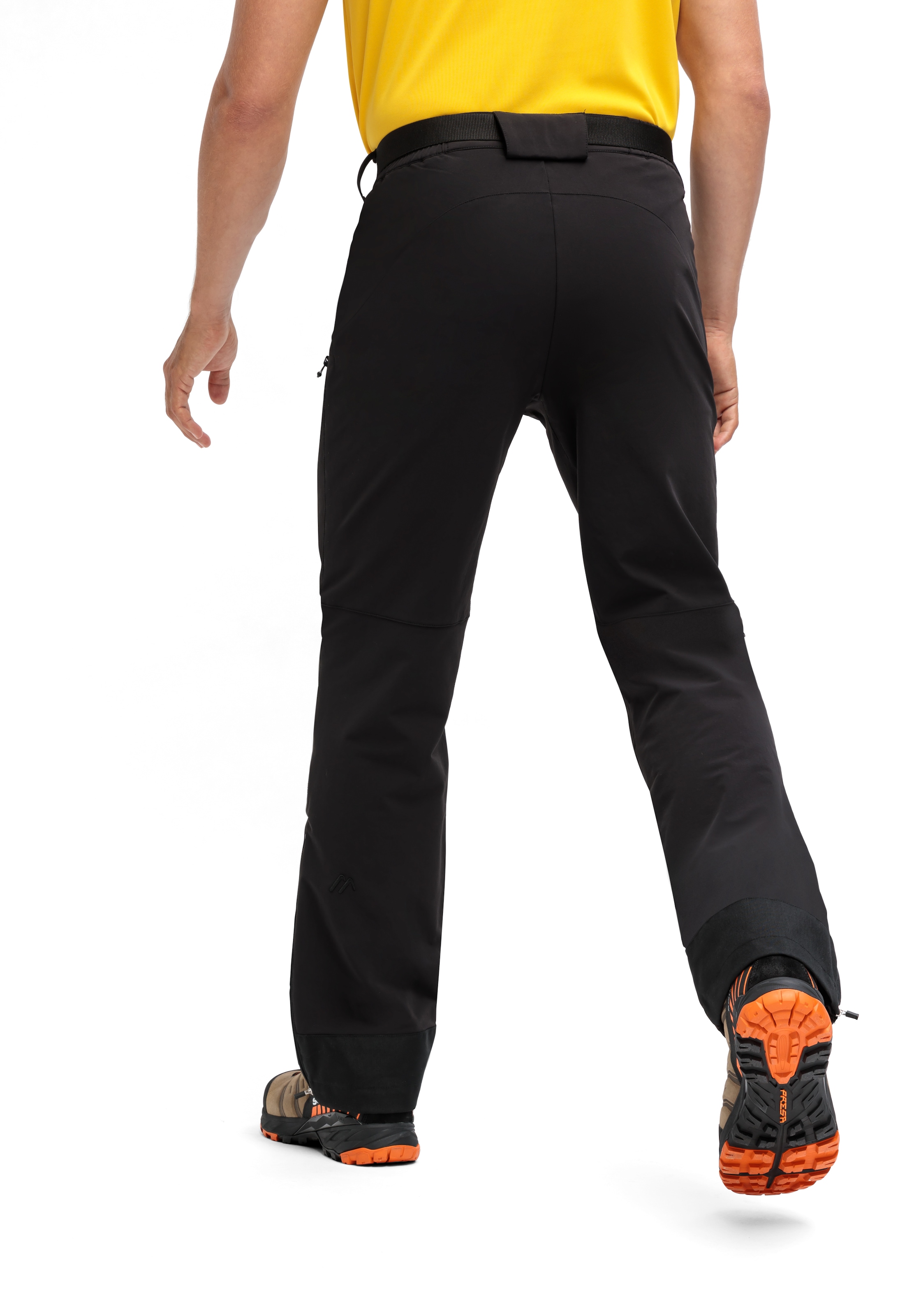 Maier Sports Outdoorhose »Halitit M«, Herren Funktionshose, robuste Wanderhose, 3 Taschen + Gürtel, Reg. Fit