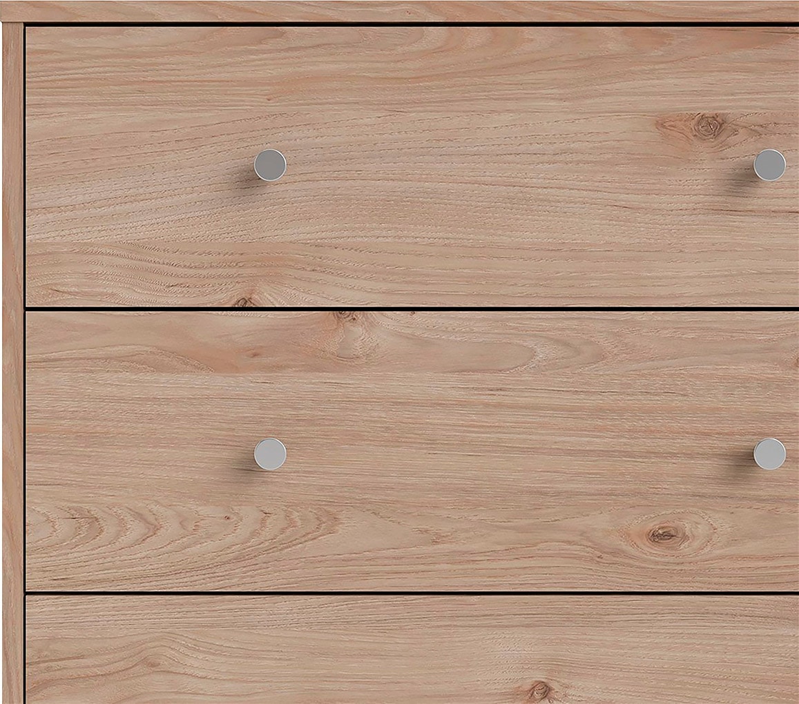 Home affaire Sideboard »May, Aufbewahrung, Schubkastenkommode, Stauraum«, mit 6 Schubladen, Knopfgriffen,Tiefe von 30 cm, Breite 143 cm