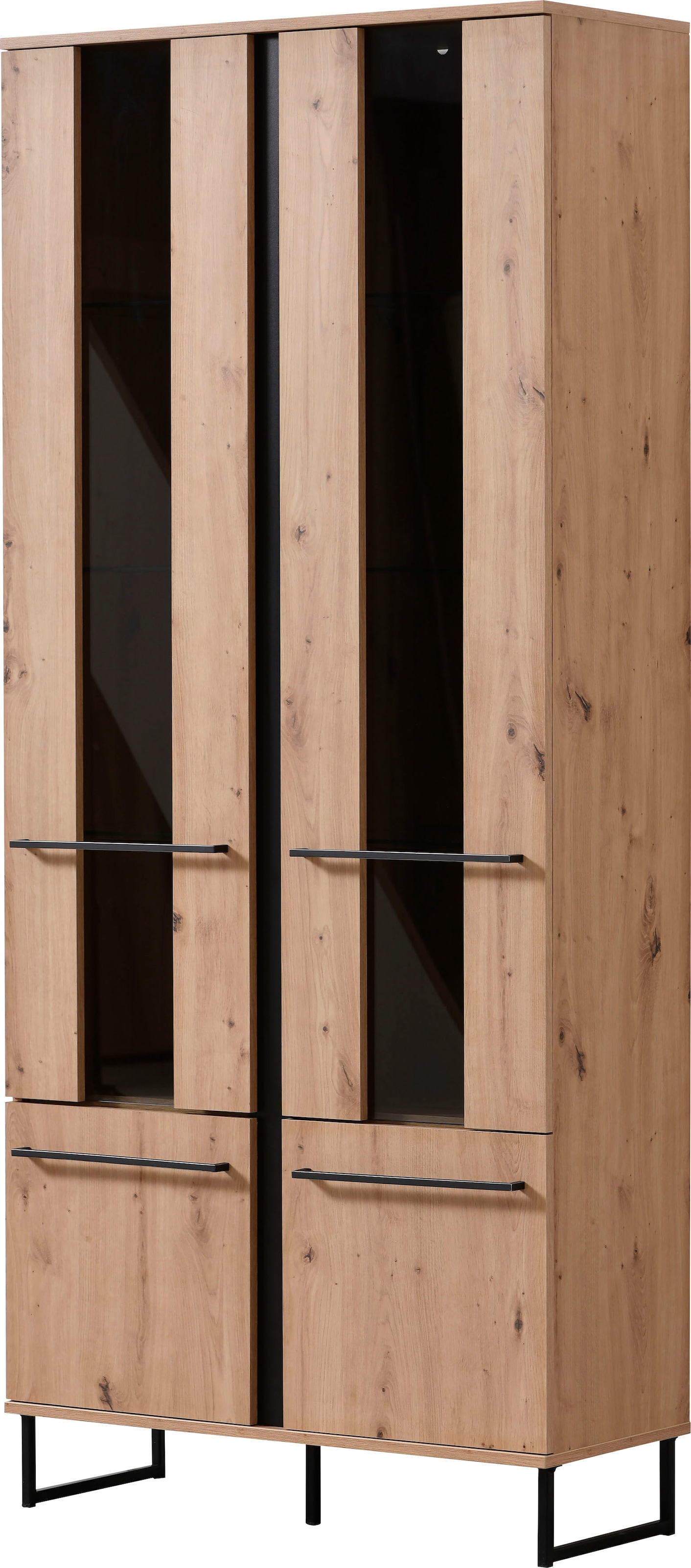INOSIGN Highboard »Sardinia«, Vitrine, Breite 84cm