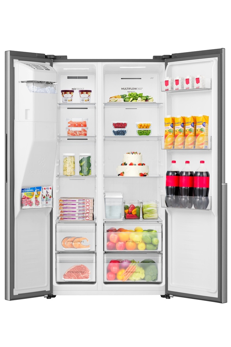 GORENJE Side-by-Side »NRS917E61X« 178,6 cm hoch 91,1 cm breit Wasser-& Eisspender