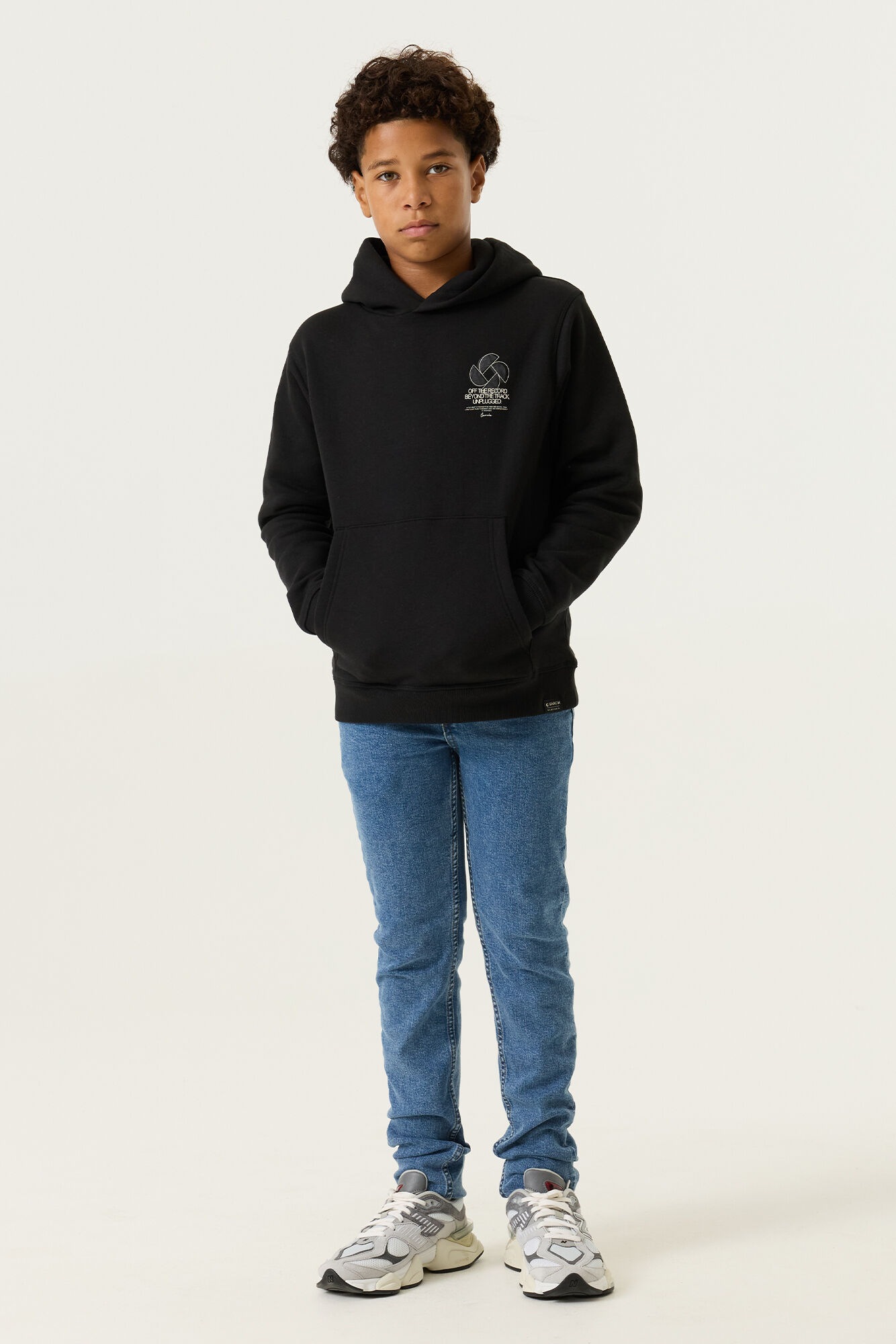 Garcia Hoodie , Rückseite plakativ bedruckt
