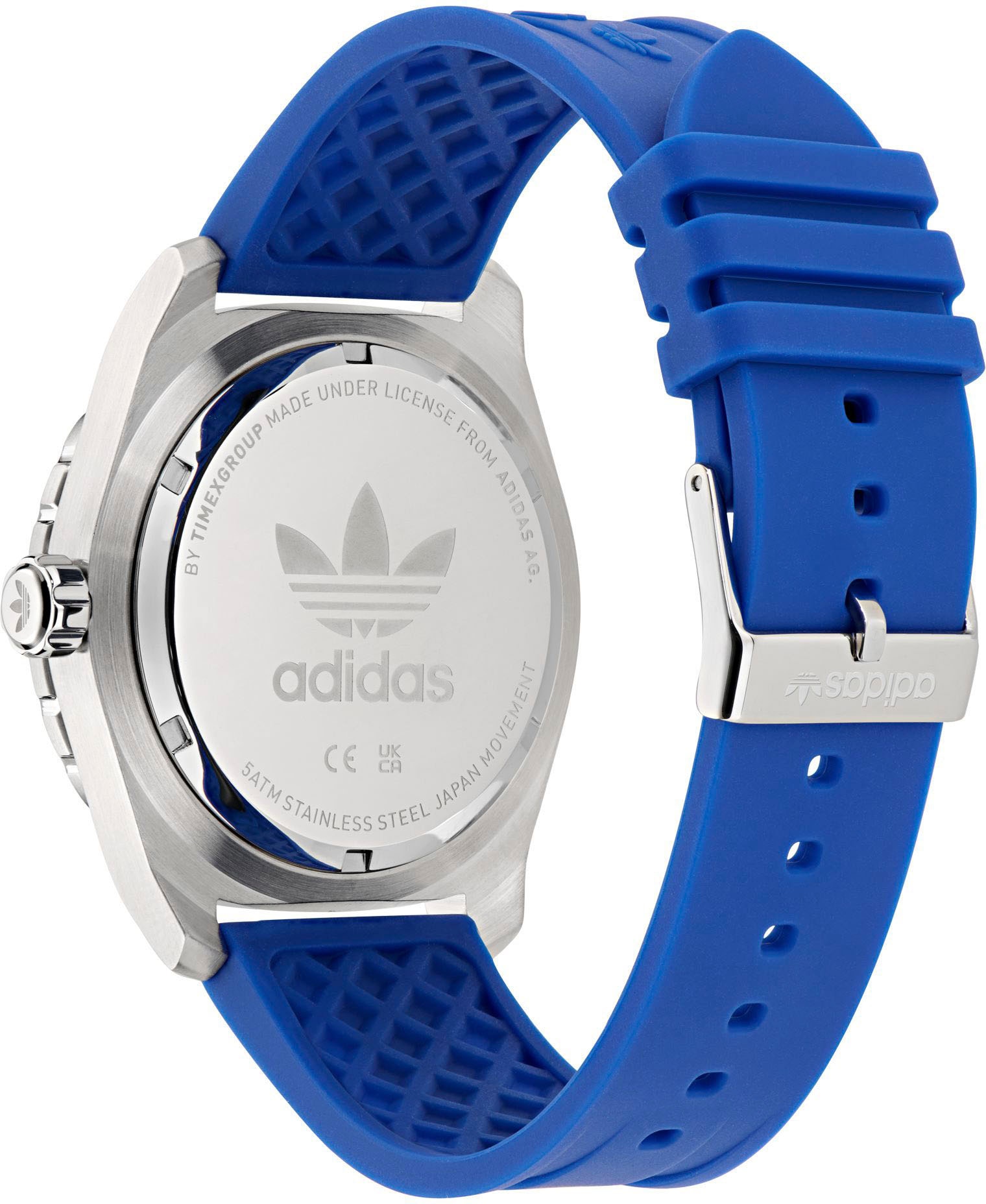 adidas Originals Quarzuhr »DISCOVERER ONE«, Armbanduhr, Herren, Damen, Silikonarmband, wasserabweisend bis 5 bar