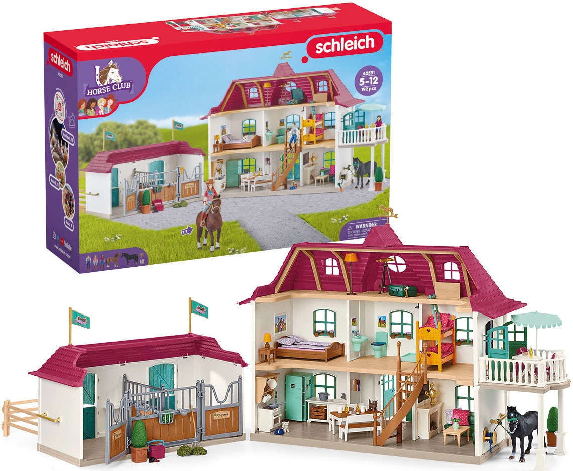 Schleich® Spielwelt »HORSE CLUB, Lakeside Pferdehof (42551)«, Made in Europe