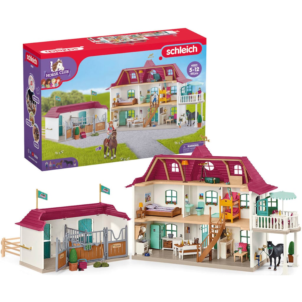 Schleich® Spielwelt »HORSE CLUB, Lakeside Pferdehof (42551)«, Made in Europe