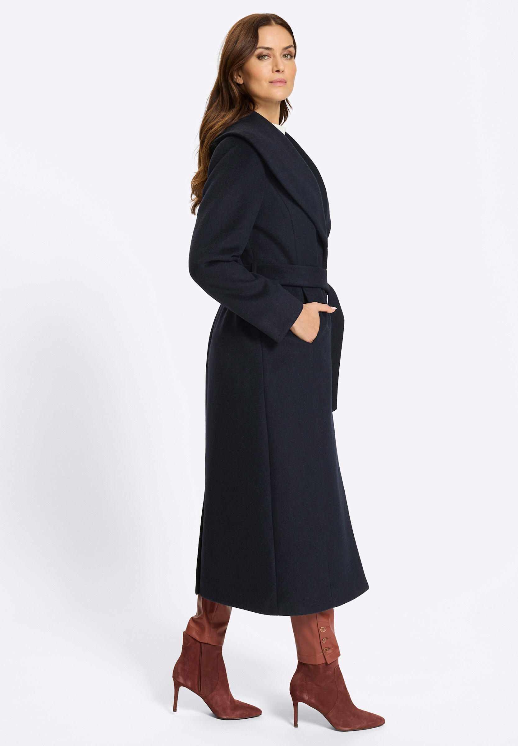 heine Langjacke »Mantel Mantel« ohne Kapuze