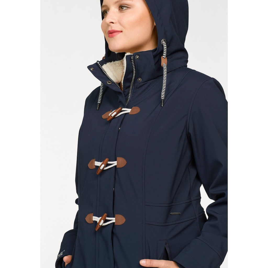 KangaROOS Softshelljacke, mit Kapuze