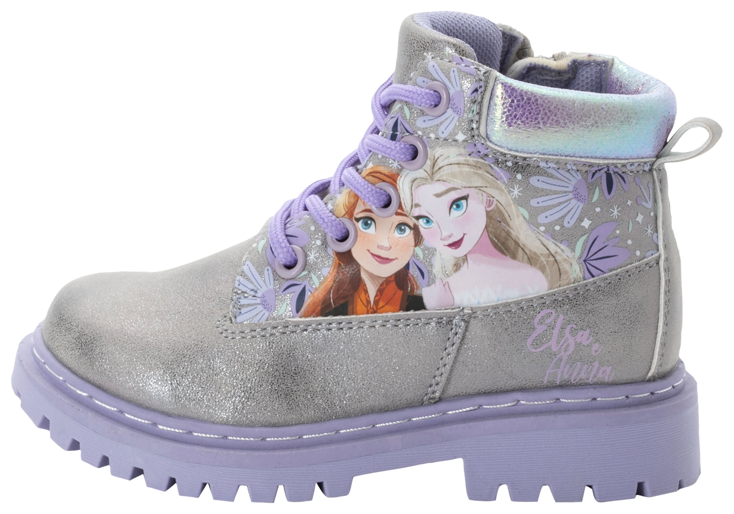 Disney Schnürboots »Frozen«, Winterstiefel, Schnürstiefel, Winterschuhe