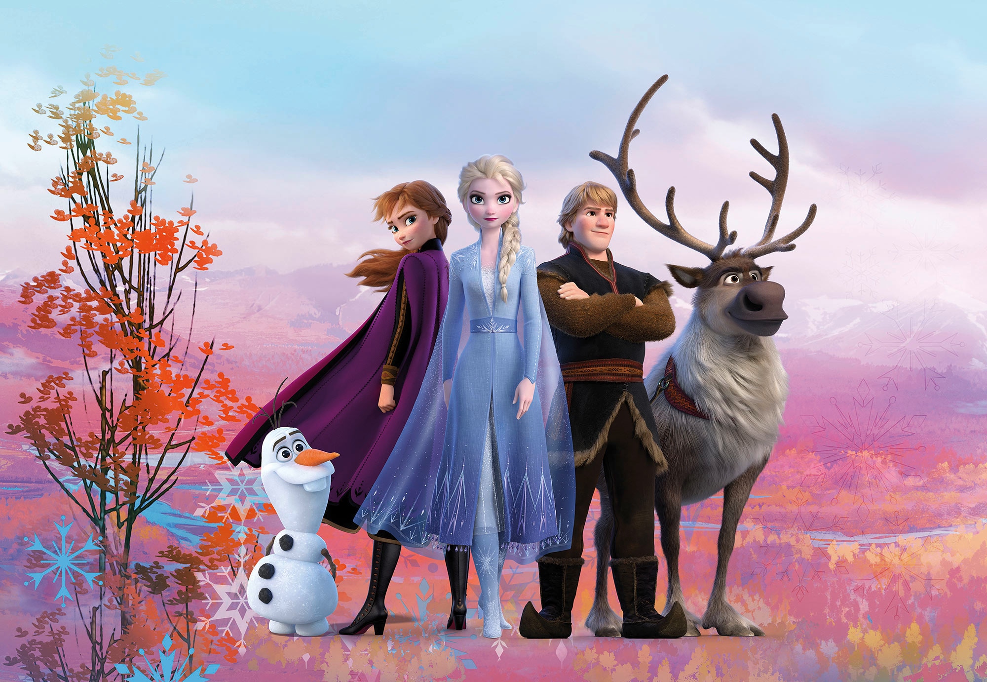Komar Fototapete »Frozen Iconic«, 368x254 cm (Breite x Höhe) online kaufen  | mit 3 Jahren XXL Garantie