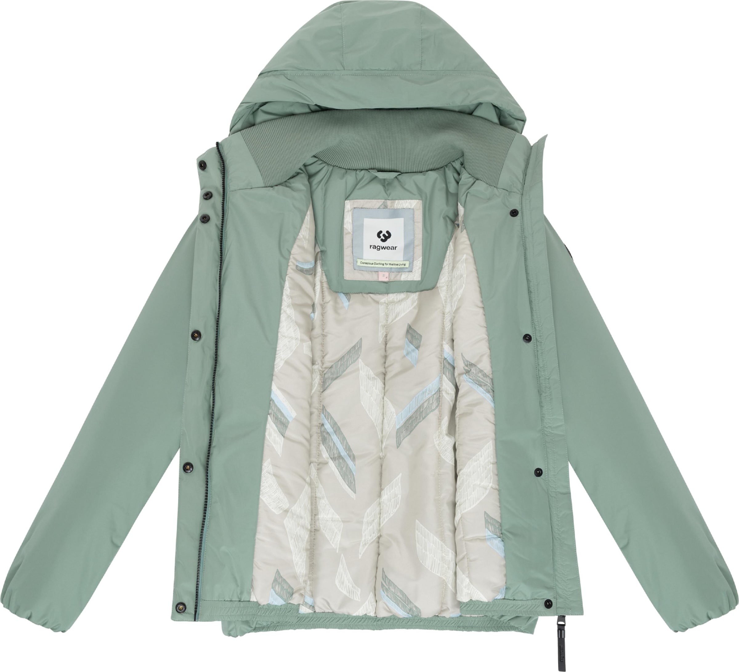 Ragwear Winterjacke »Winterjacke Sunniva Warm« mit Kapuze Wasserdichte und atmungsaktive Damen Jacke für den Winter