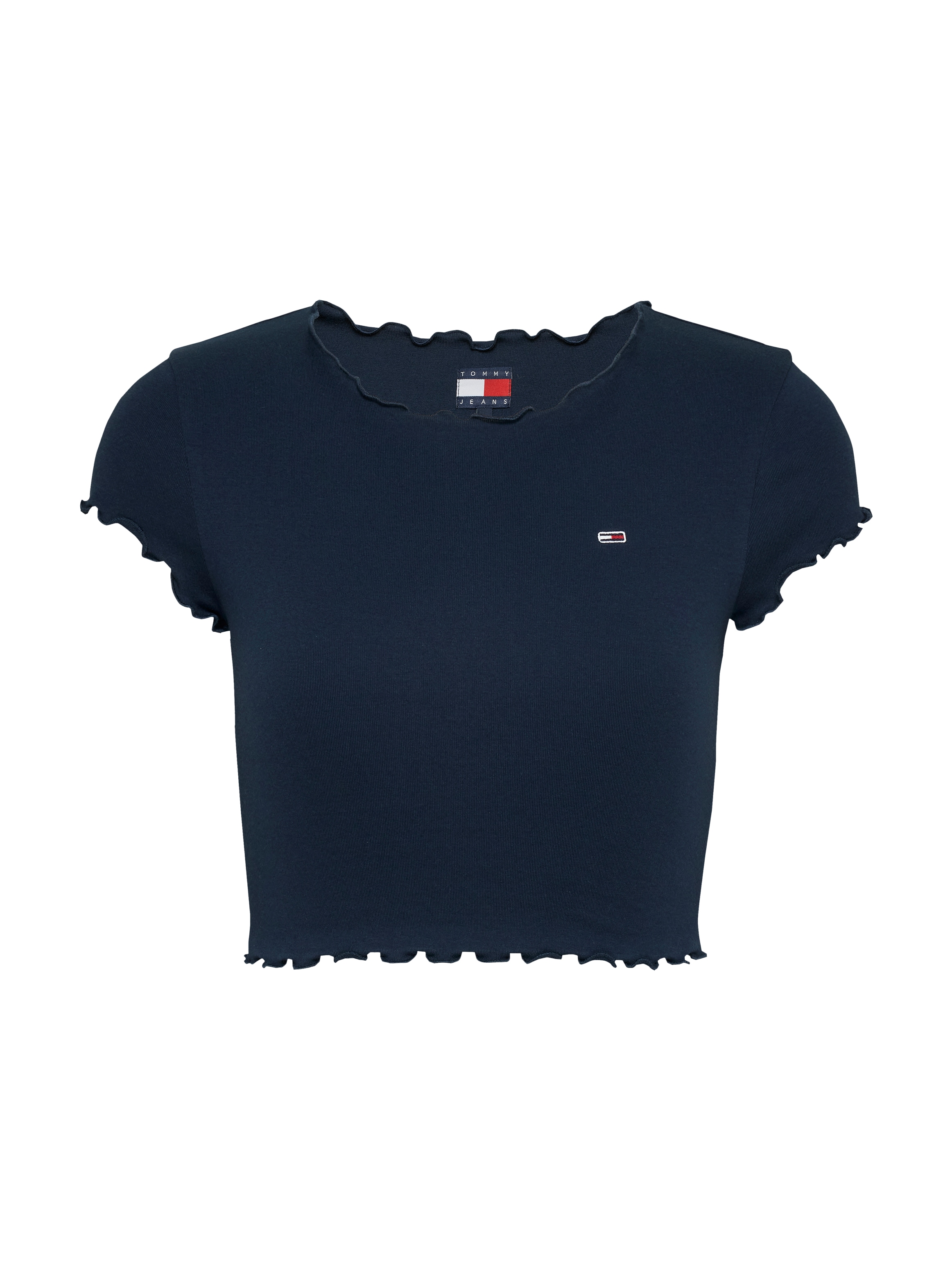 Tommy Jeans T-Shirt »TJW SH SLIM BABYLOCK TEE EXT«, mit Babylock