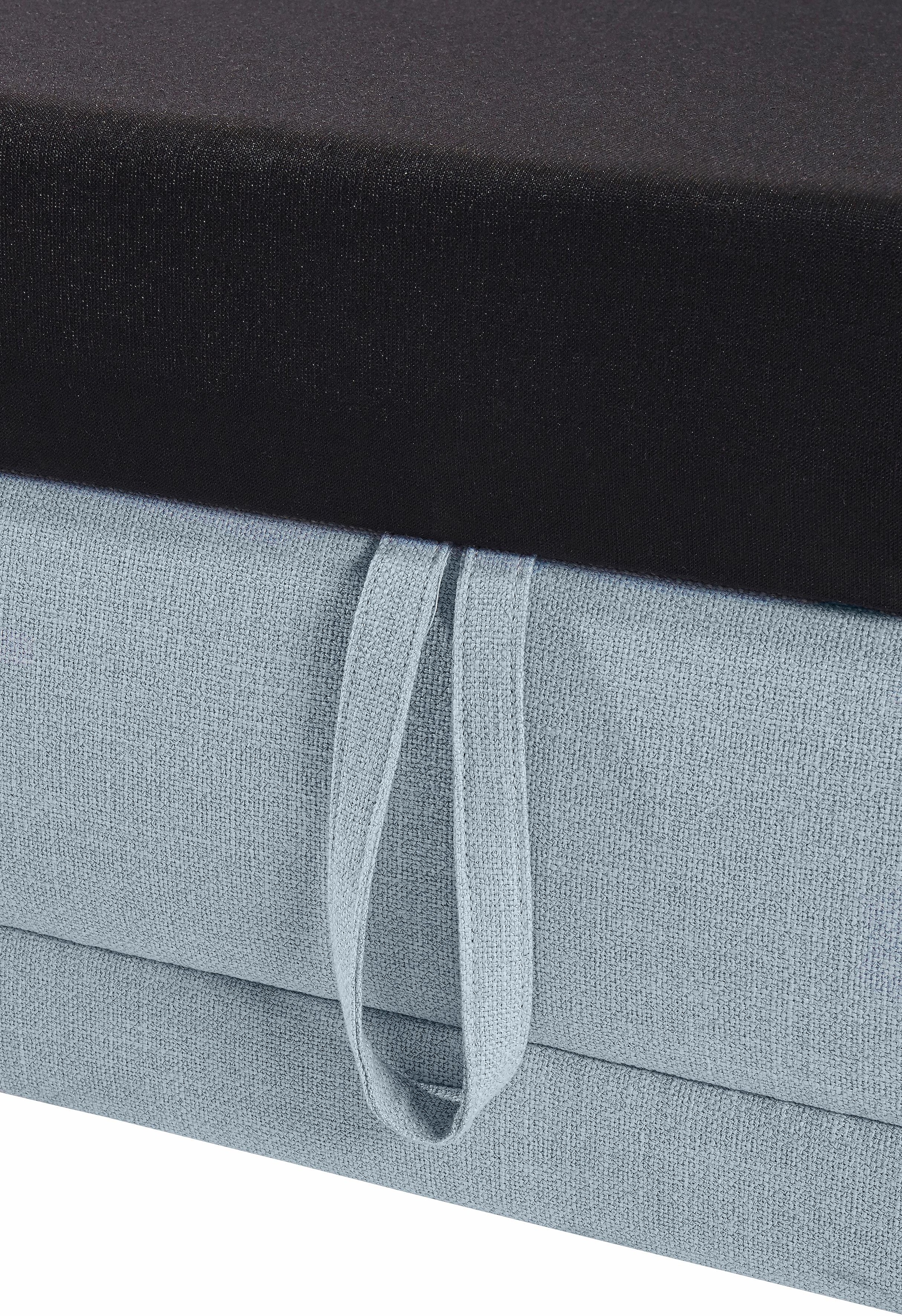 sit&more Ecksofa »Top Andiamo L-Form«, wahlweise mit Bettfunktion, inklusive Kopfteilverstellung