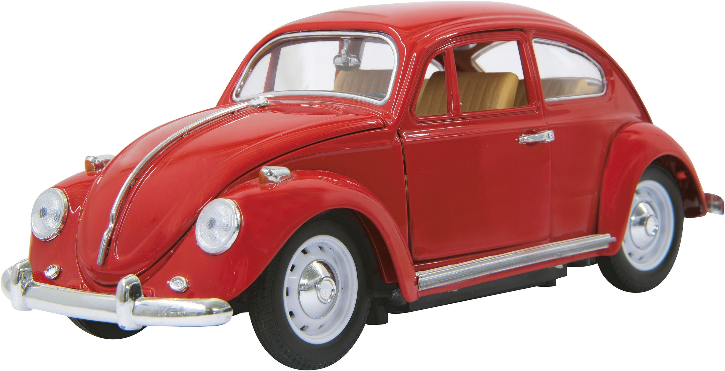 Jamara RC-Auto »Diecast, VW Käfer, 1:18, rot, 27MHz«