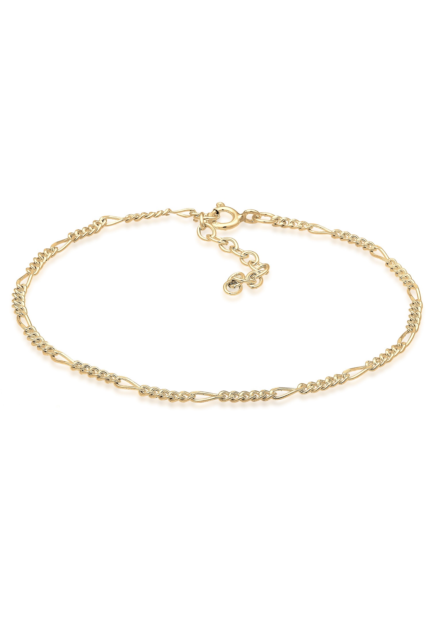 Elli Armkette »Armband Armband Figaro Panzer Basic 925er Silber«