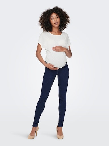 ONLY MATERNITY Umstandsjeans »OLMRAIN LIFE REG SK JEGGING DBD DNM NOOS«