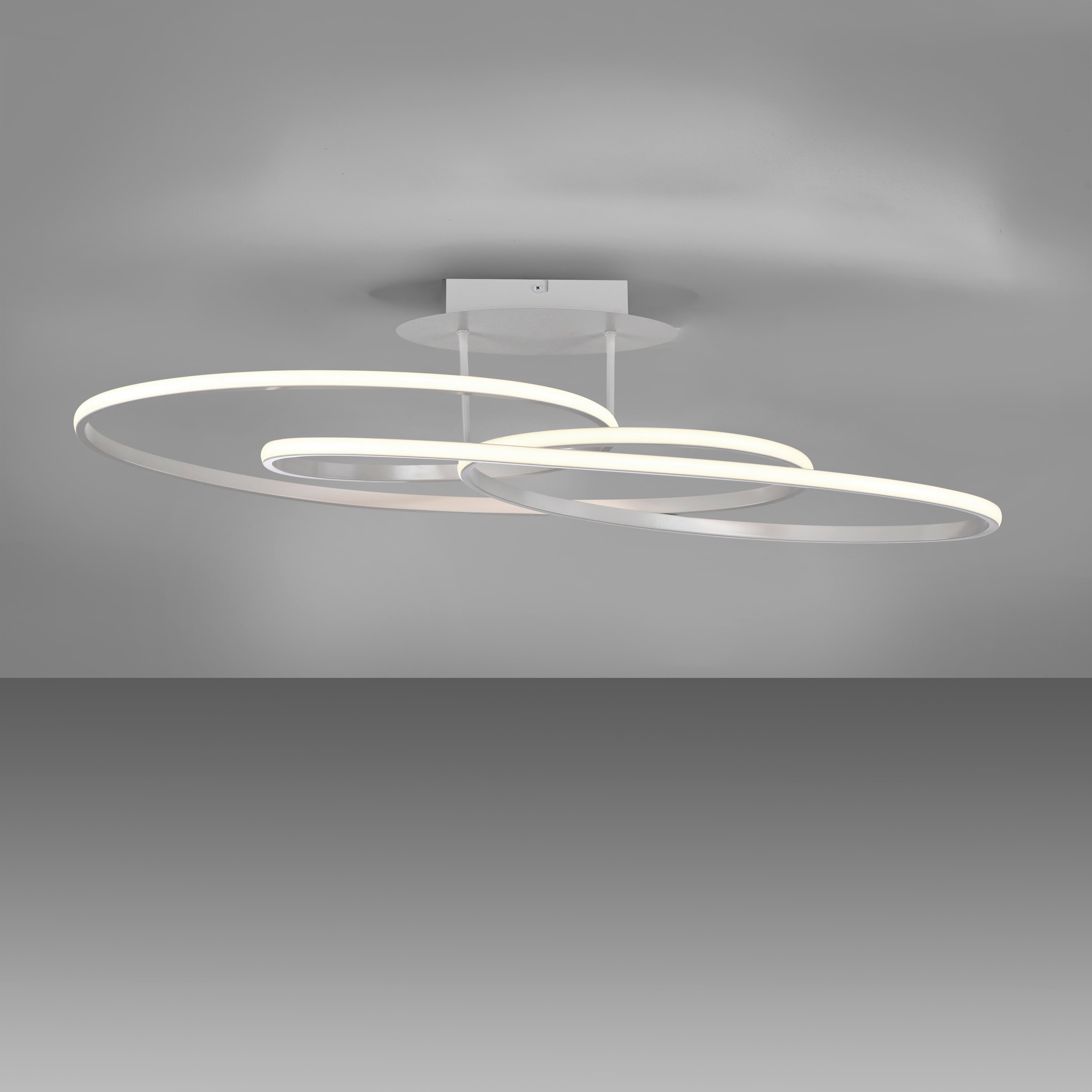 JUST LIGHT Deckenleuchte »LUMACA« LED-Board 1 Stk. Warmweiß LED