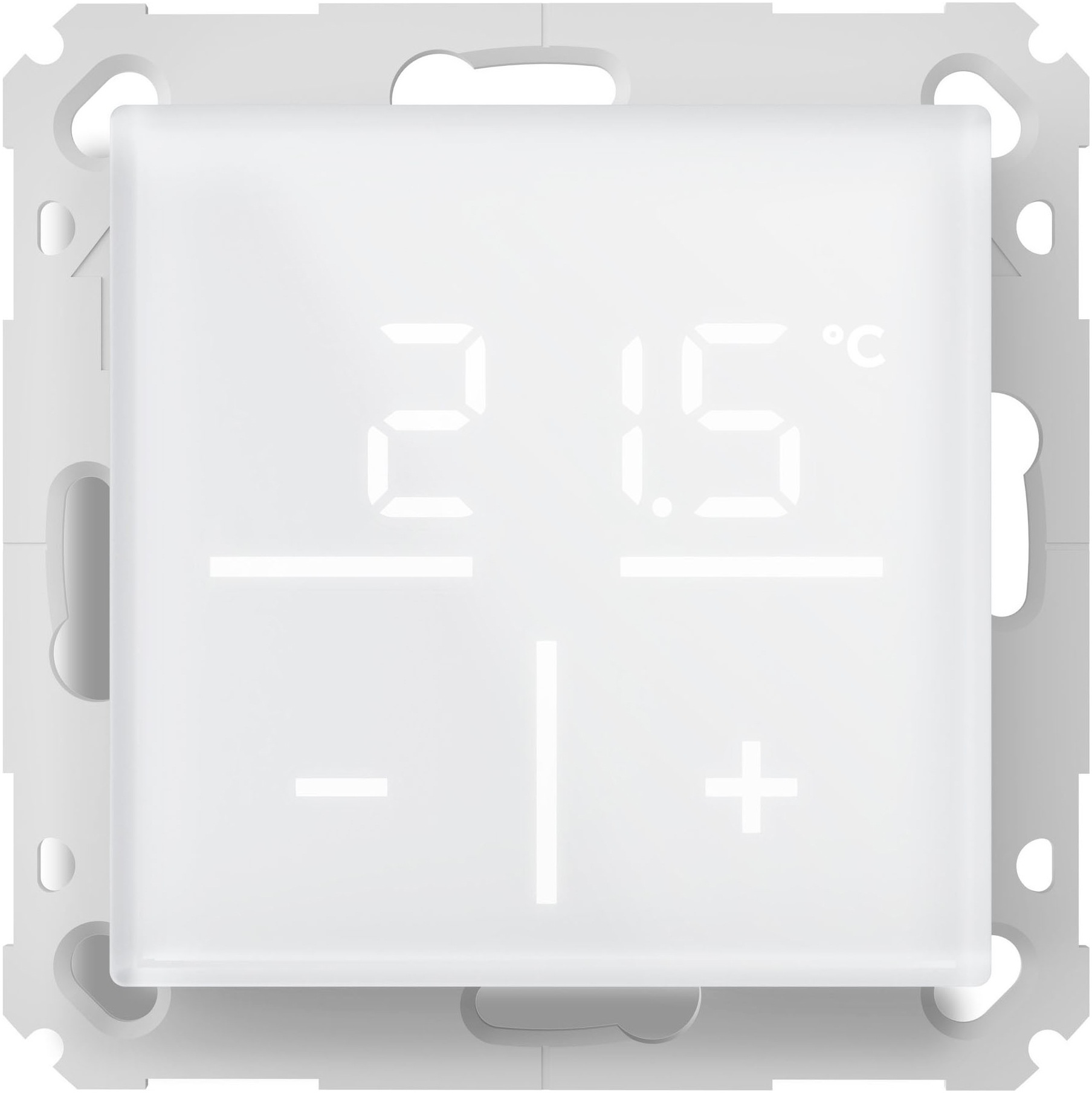 Homematic IP Smart-Home-Zubehör »Glas-Wandthermostat mit CO2-Sensor«
