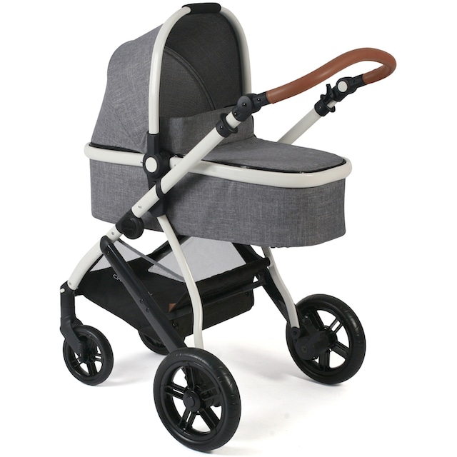 15 bei Kinderwagen ♕ kg, ; »Torre, Kombi-Kinderwagen Melange CHIC4BABY Grau«,