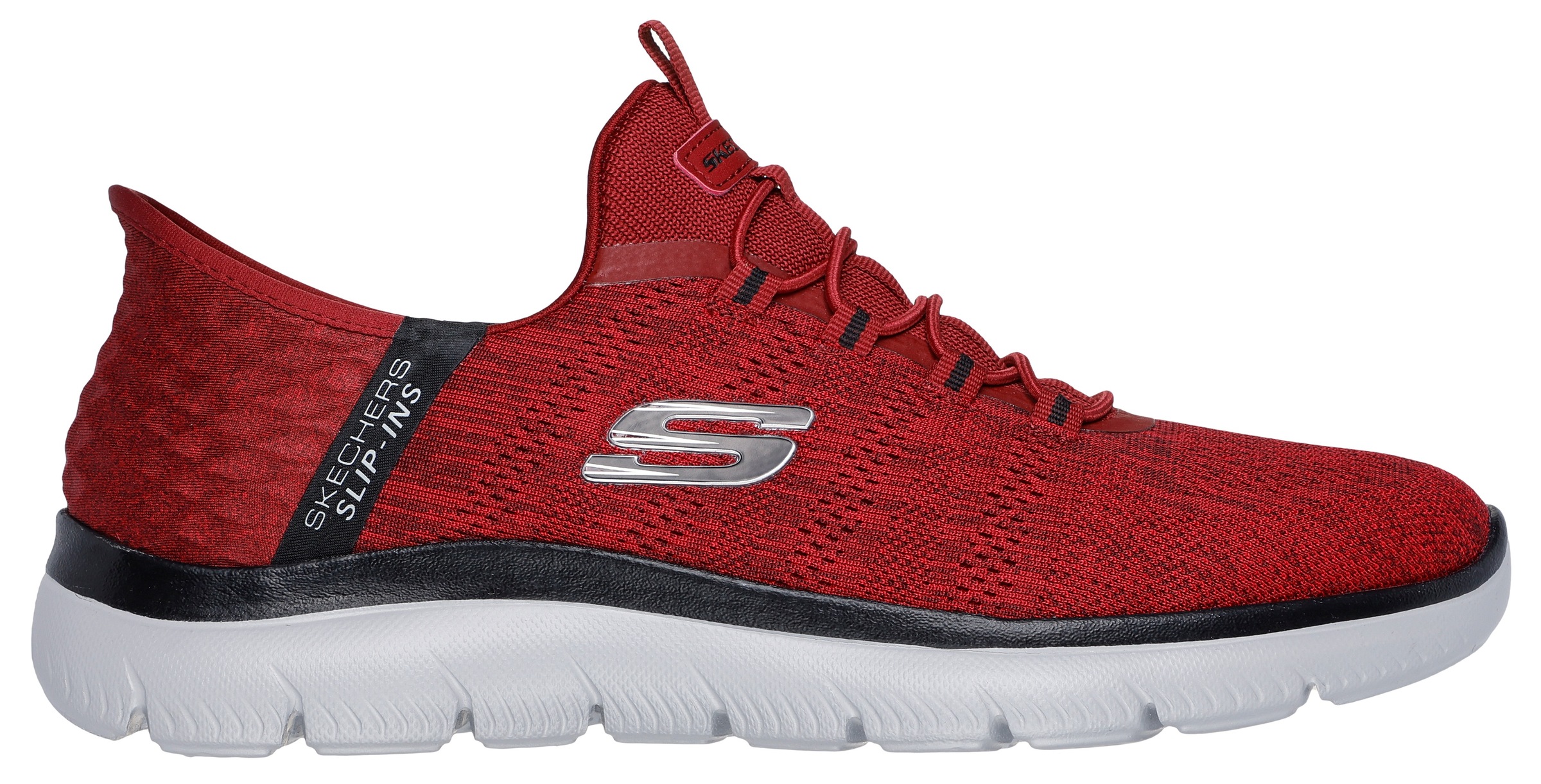 Skechers Slip-On Sneaker »SUMMITS-KEY PACE«, Slipper, Freizeitschuh, Halbschuh in veganer Verarbeitung