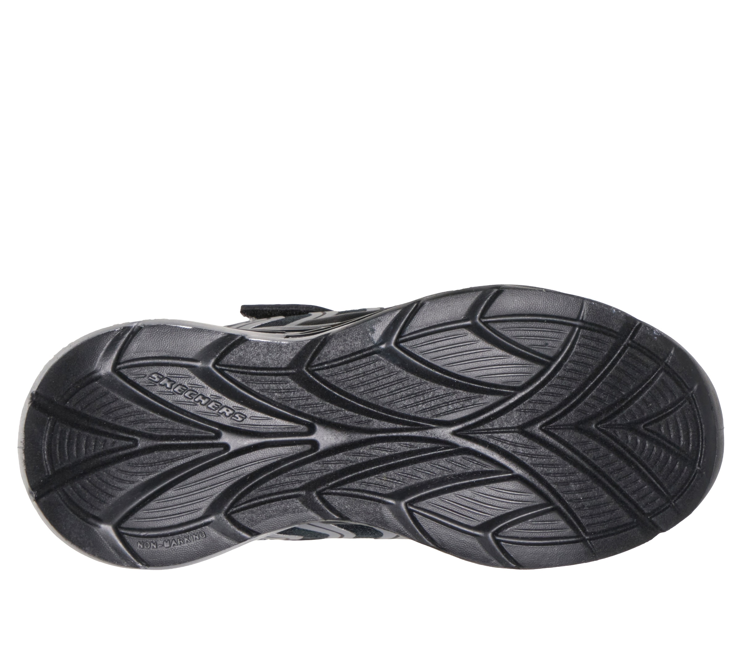Skechers Sneaker »FLEX-GLOW ULTRA Blinkschuh«  Klettschuh mit Klettverschluss, Größenschablone zum Download