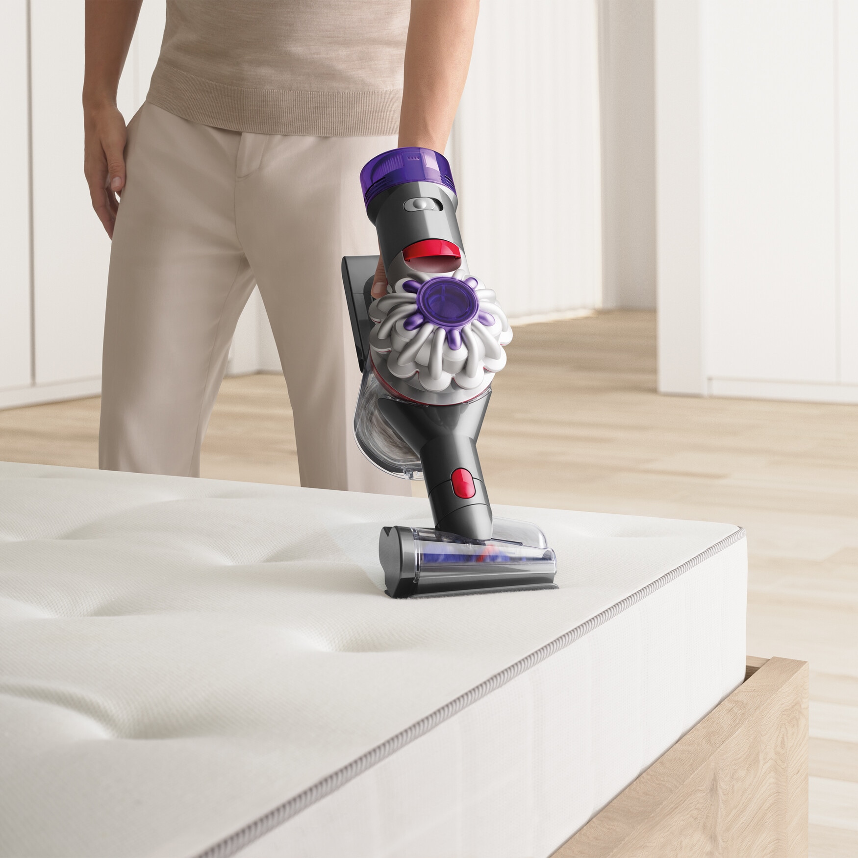 DYSON Akku-Hand-und Stielstaubsauger »V8 Absolute (Silber/Gelb)«