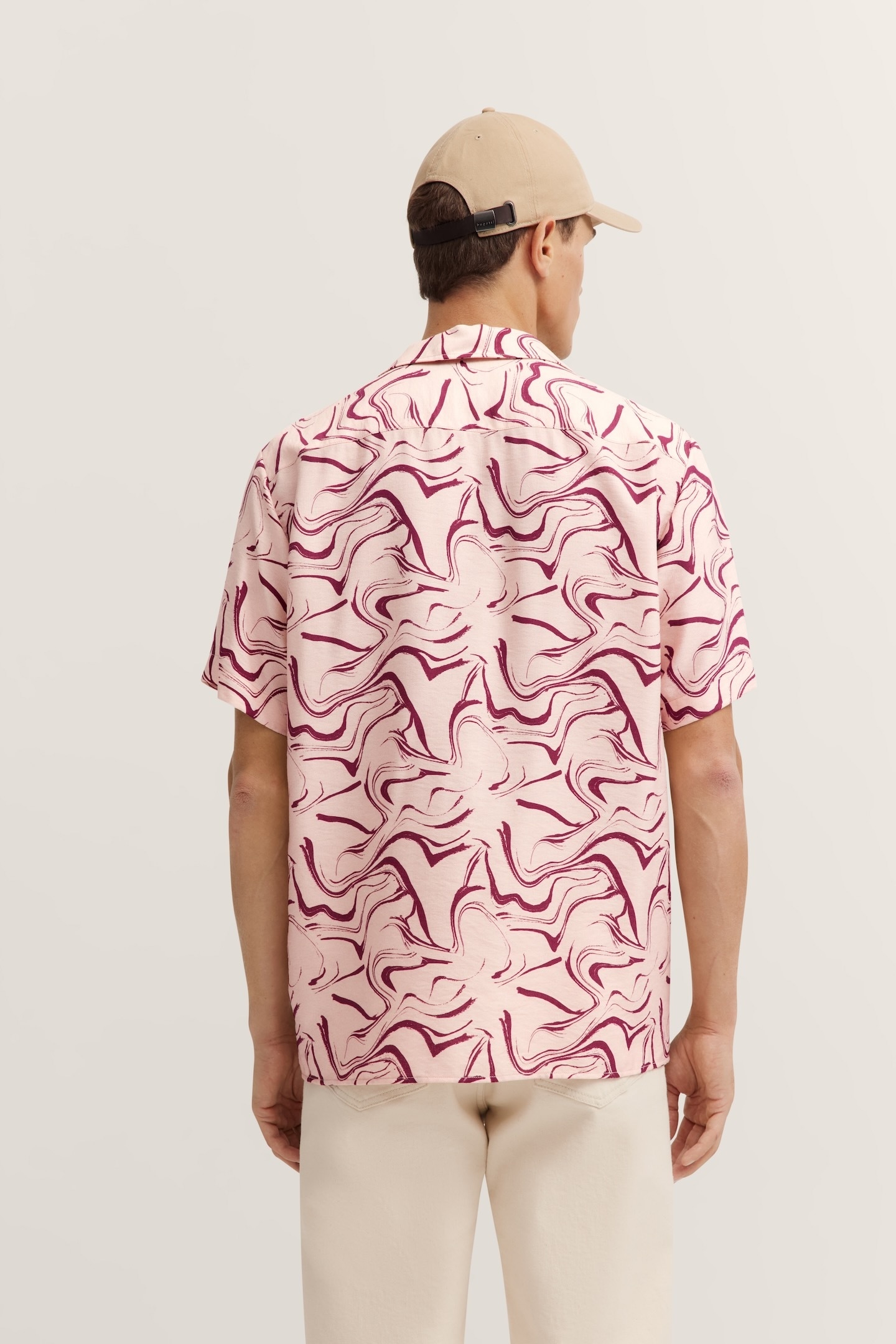 bugatti Kurzarmhemd mit Reverskragen