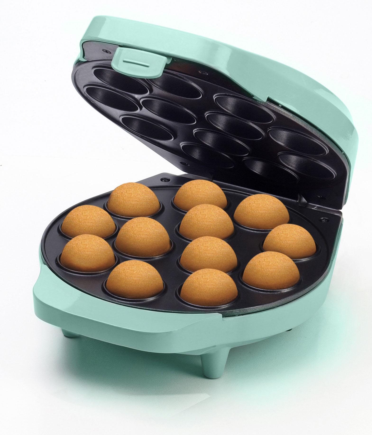 Cakepop-Maker »DCPM12, Retro Design«, 700 W, inkl. Cake-Pop-Butler, Gabel, 12...
