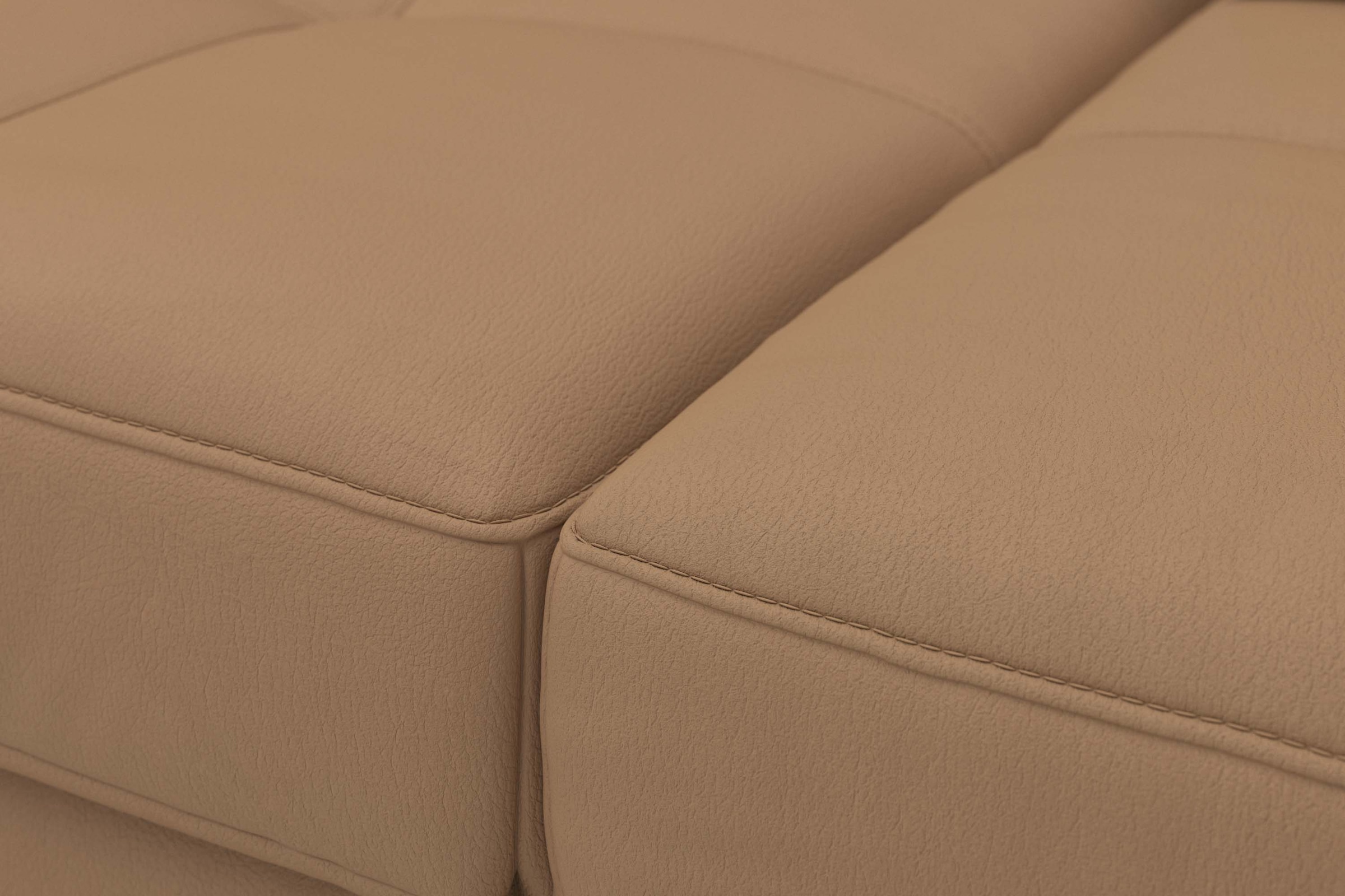 Places of Style Wohnlandschaft »Costello U-Form, mit Sitztiefenverstellung, Armteilverstellung und«, 3 Nierenkissen, optional Bettfunktion und Bettkasten
