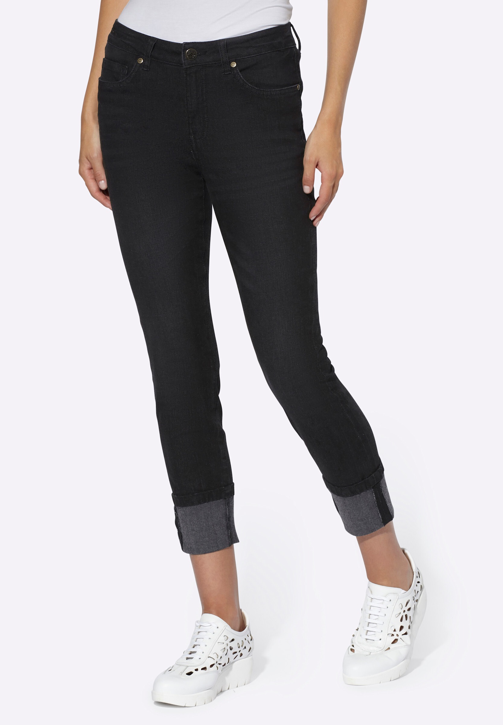heine Skinny-fit-Jeans »Bauchweg-Jeans 7/8-Jeans in Bauch-weg-Form«