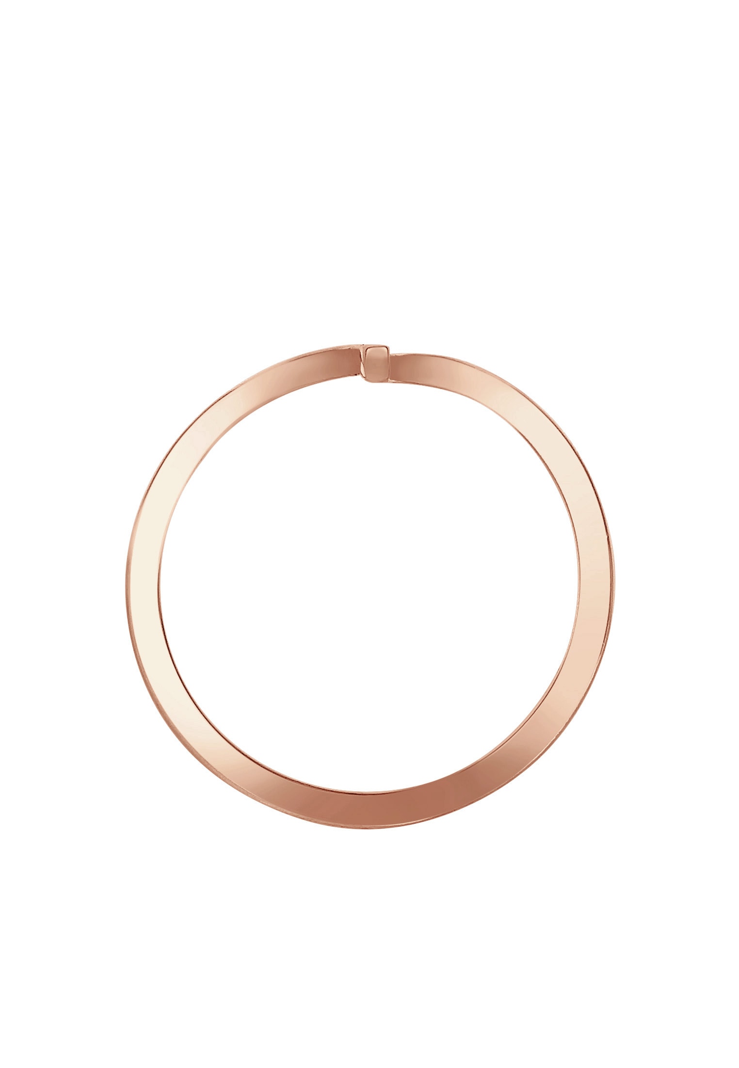 Elli Fingerring »Ring Geo Form Geschwungen 925 Sterling Silber«