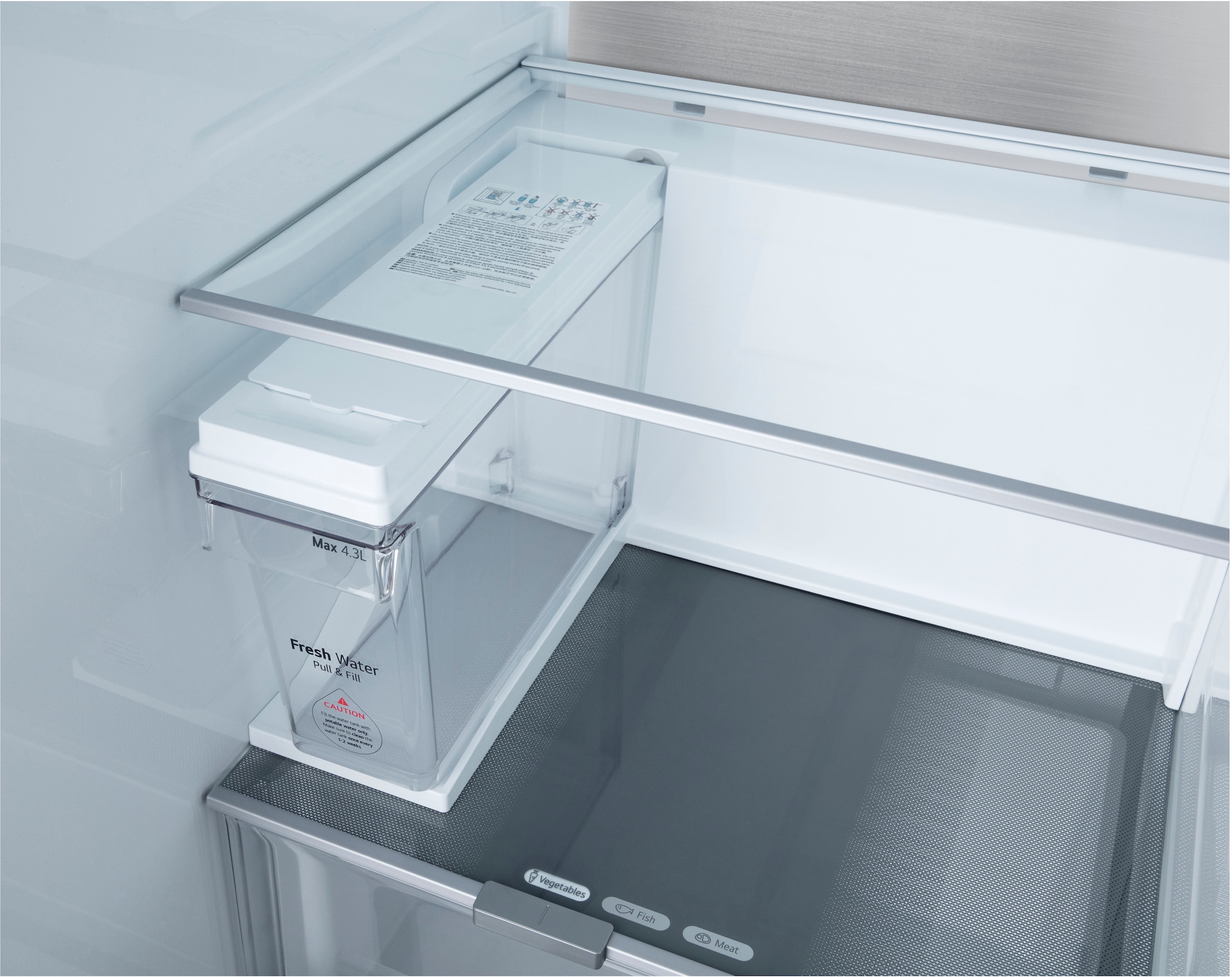 LG Side-by-Side »GSGE91EVAC« 179 cm hoch 91,3 cm breit