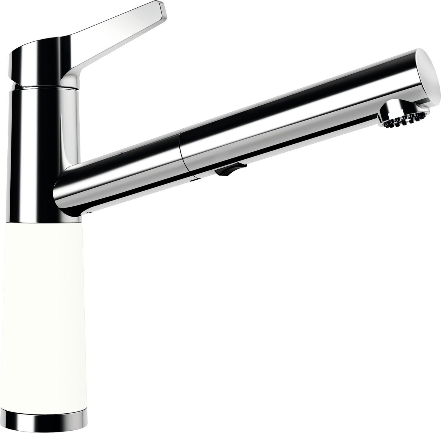 Schock Küchenarmatur "SC-510 SB" ausziehbar, Strahl-Brause, Rückflussverhinderer, Schwenkbereich 120