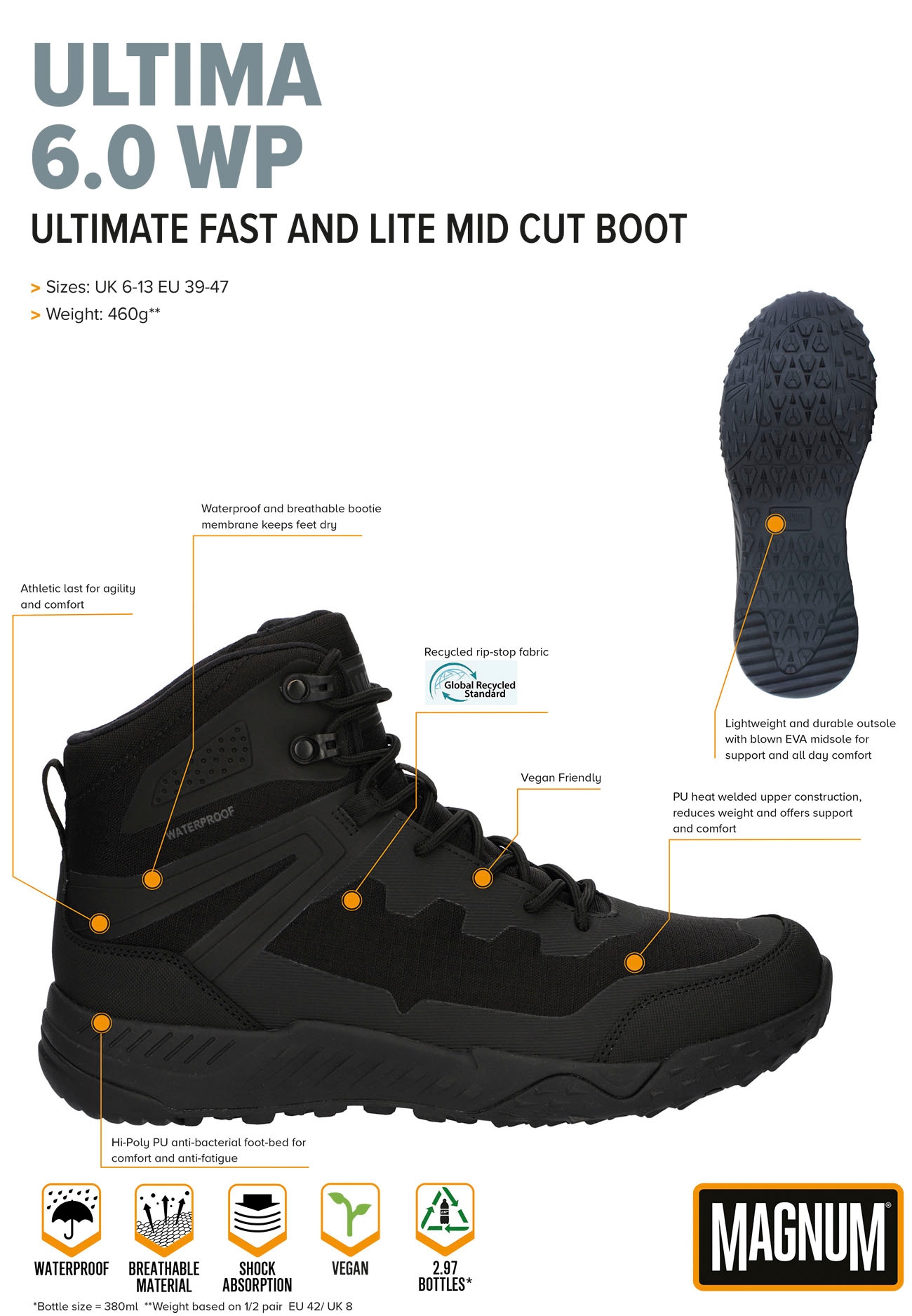 Magnum Outdoorschuh »Classic«