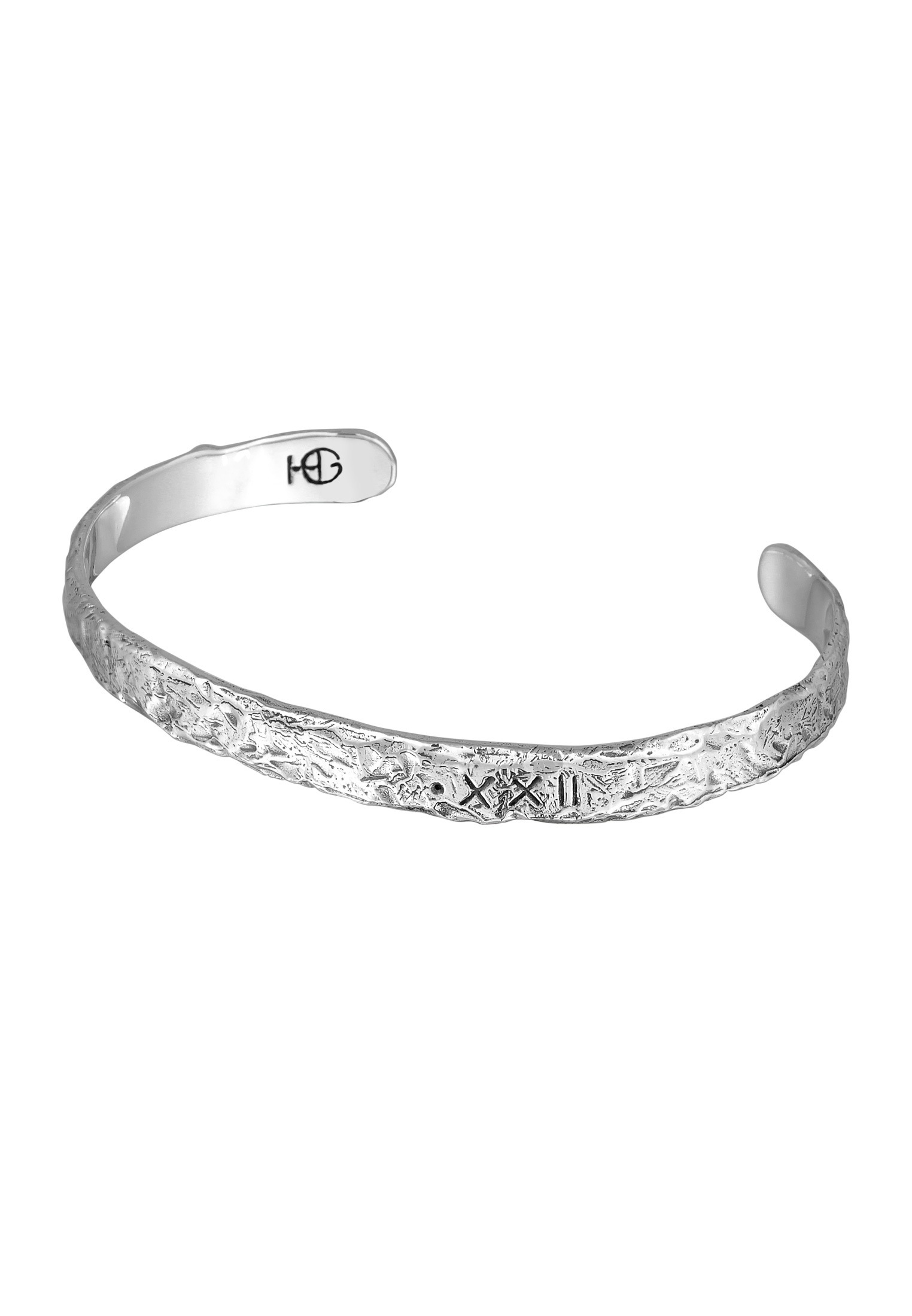 HAZE & GLORY Armreif »Armband Armreif - Live in the moment 925 Silber«
