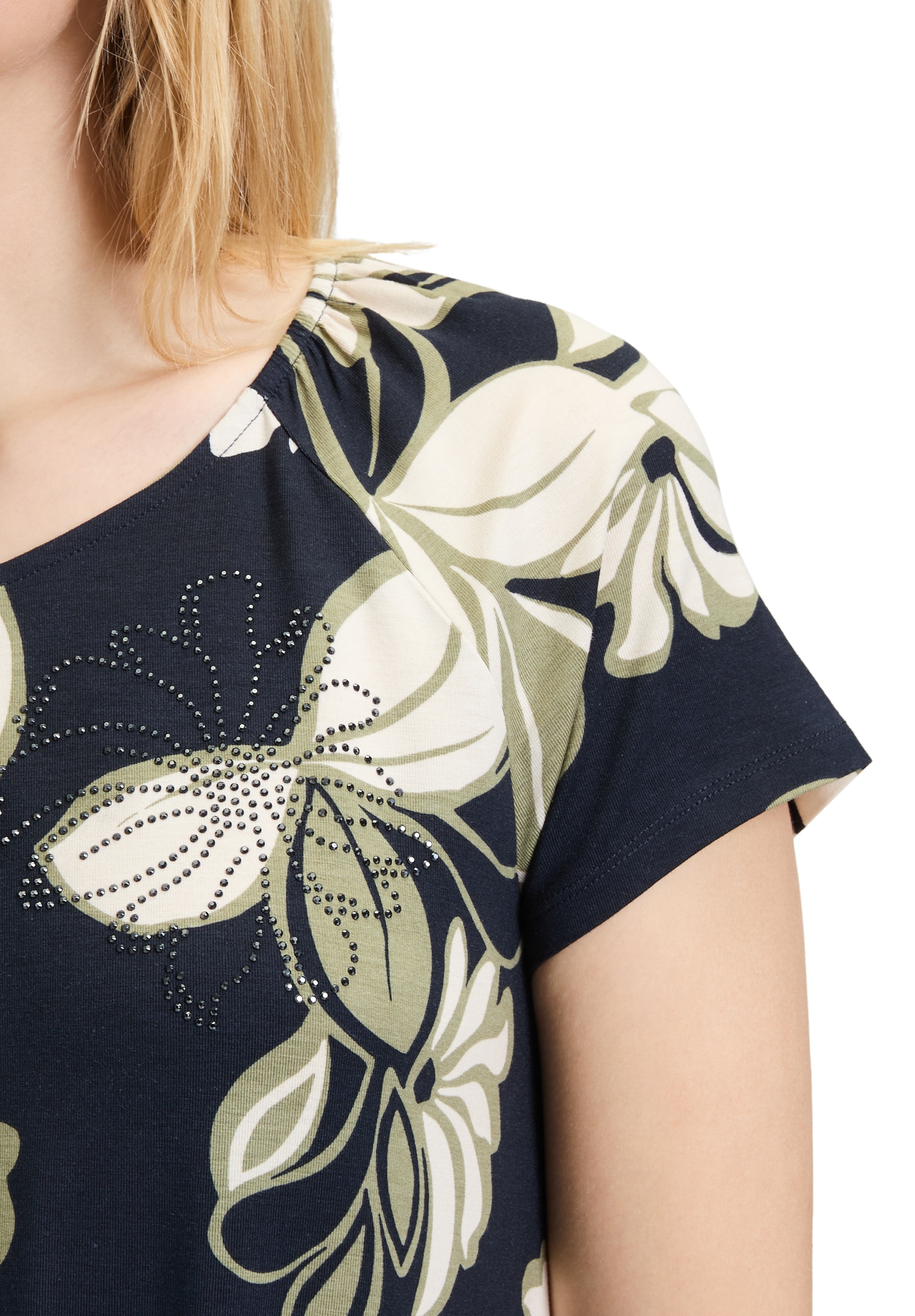 Betty Barclay T-Shirt »Printshirt mit Gummizug«